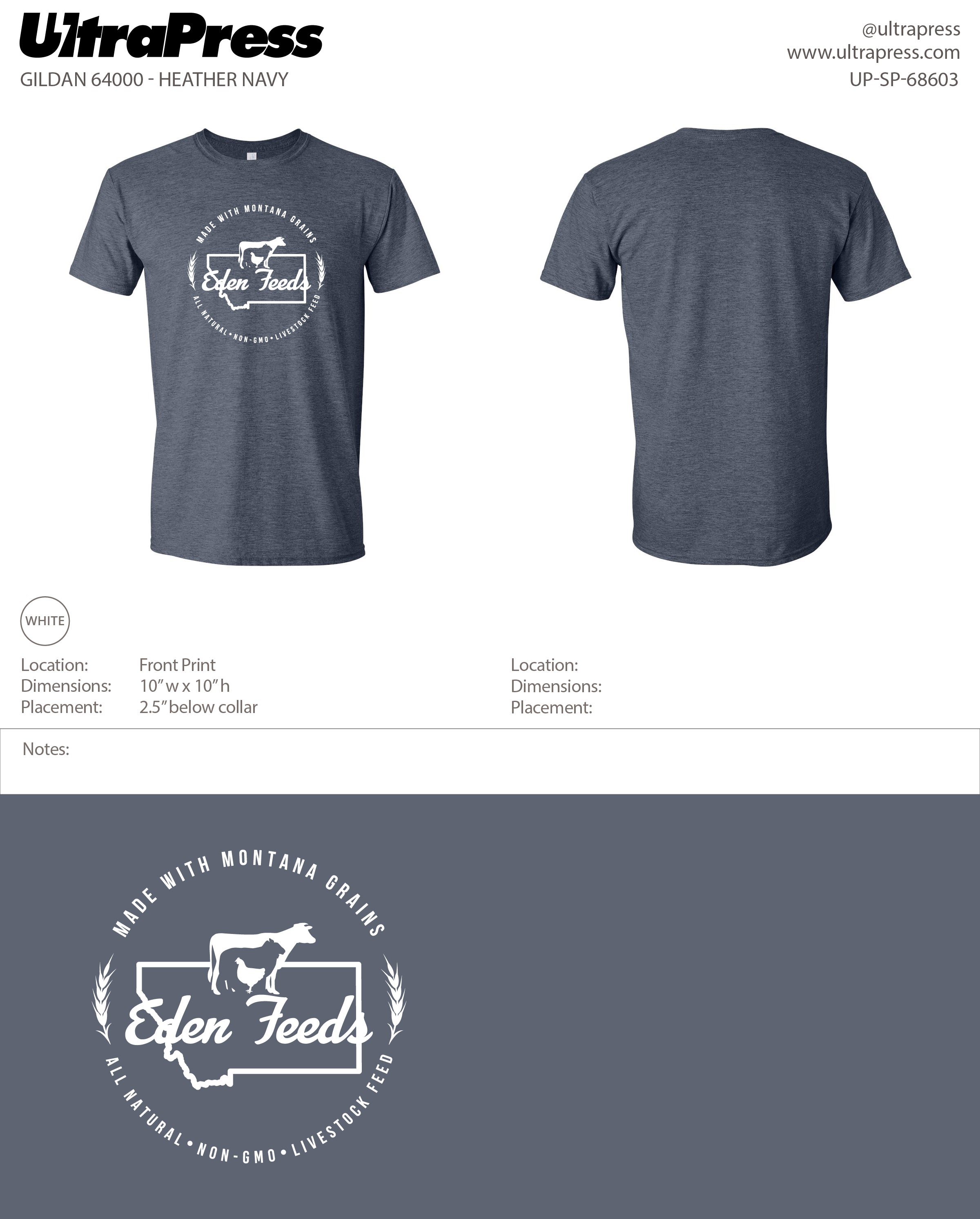 UP-SP-68603 Eden Feeds - Laura Kropf 100 Pieces Package (Bulk)