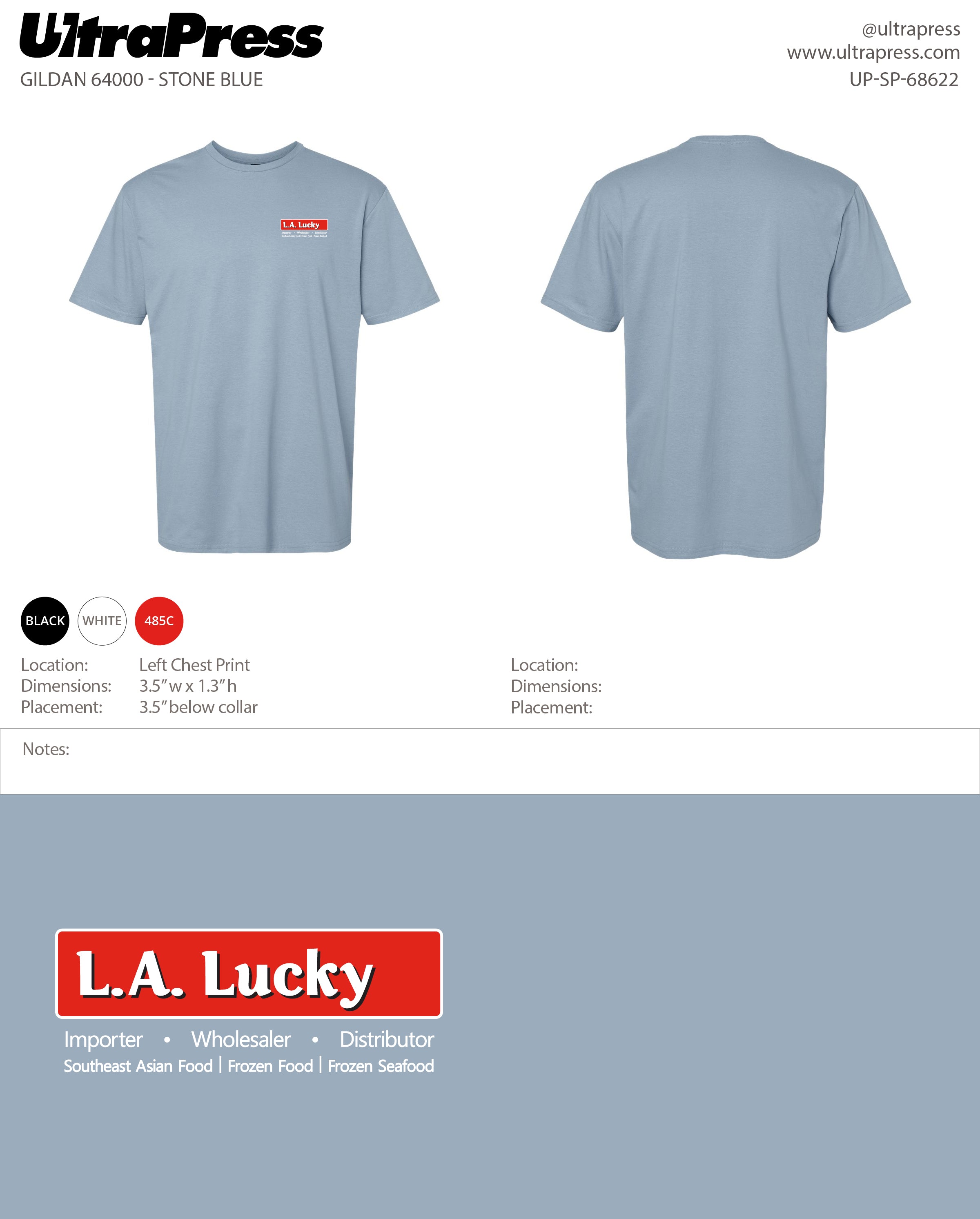 UP-SP-68622 L.A. Lucky - Jerry Nguyen 100 Pieces Package (Bulk)