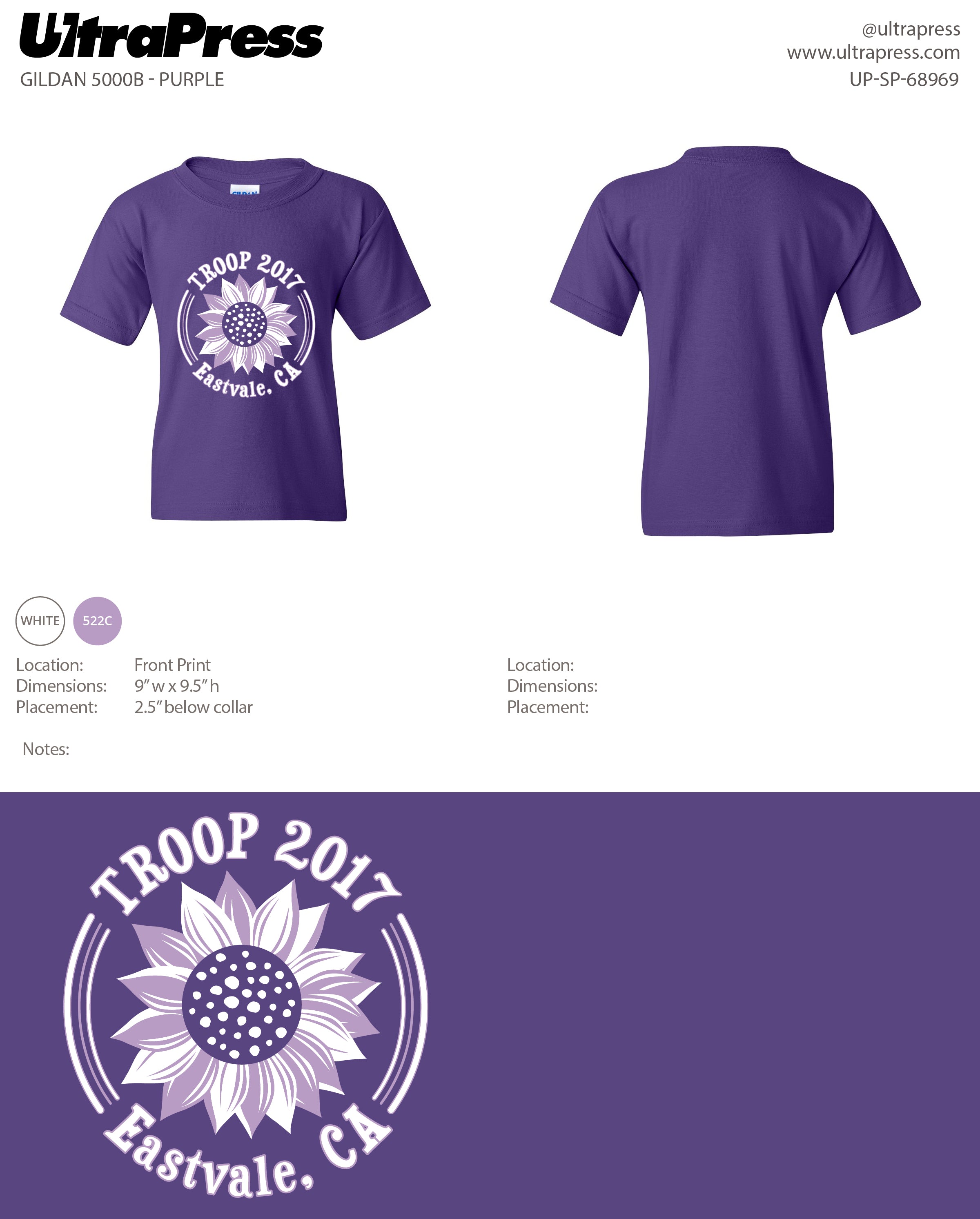 UP-SP-68969 Troop 2017 - Tom Donatoni 100 Min Qty (Bulk)