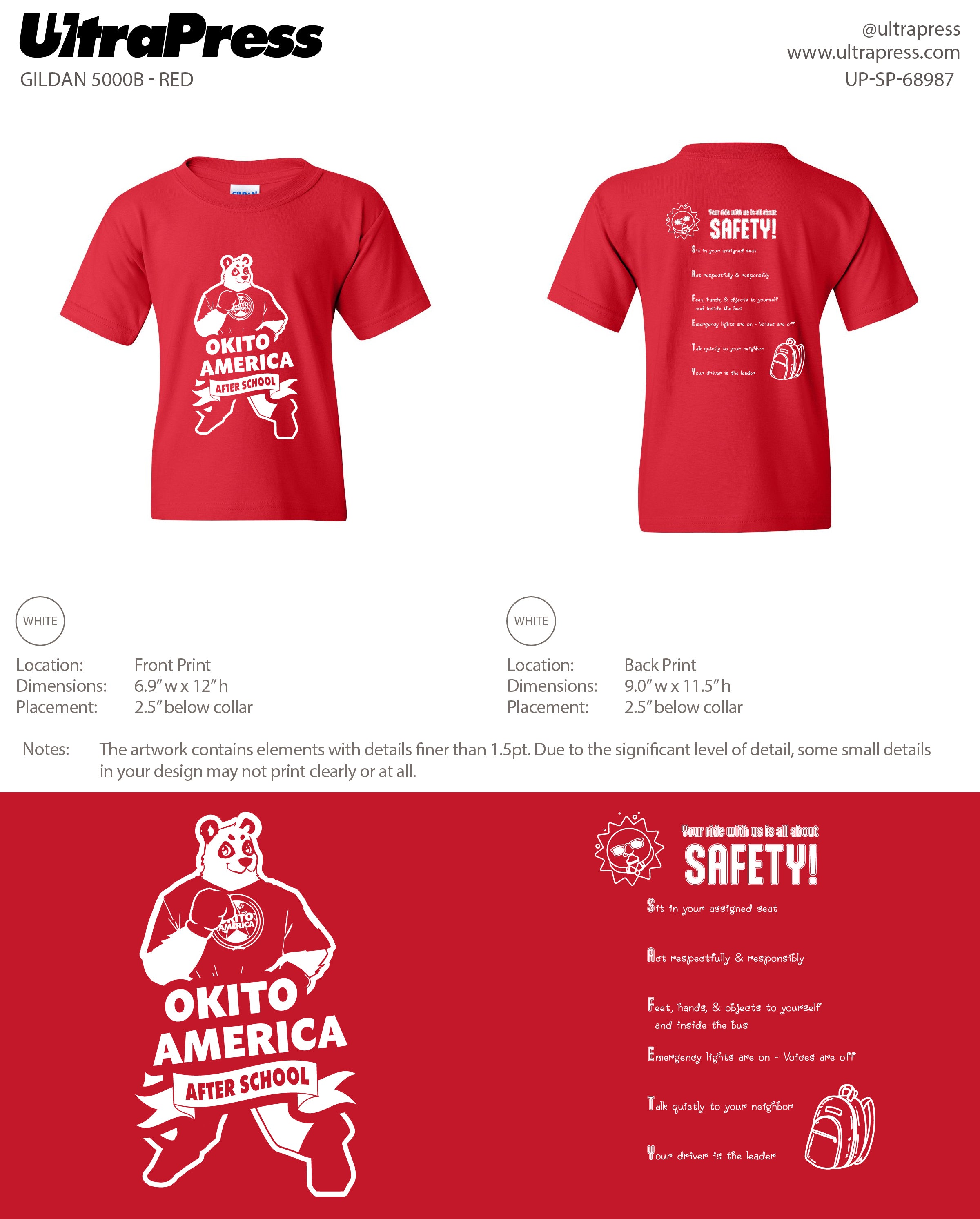 UP-SP-68987 Okito America - Yuliany Hraka 144 Min Qty (Bulk)