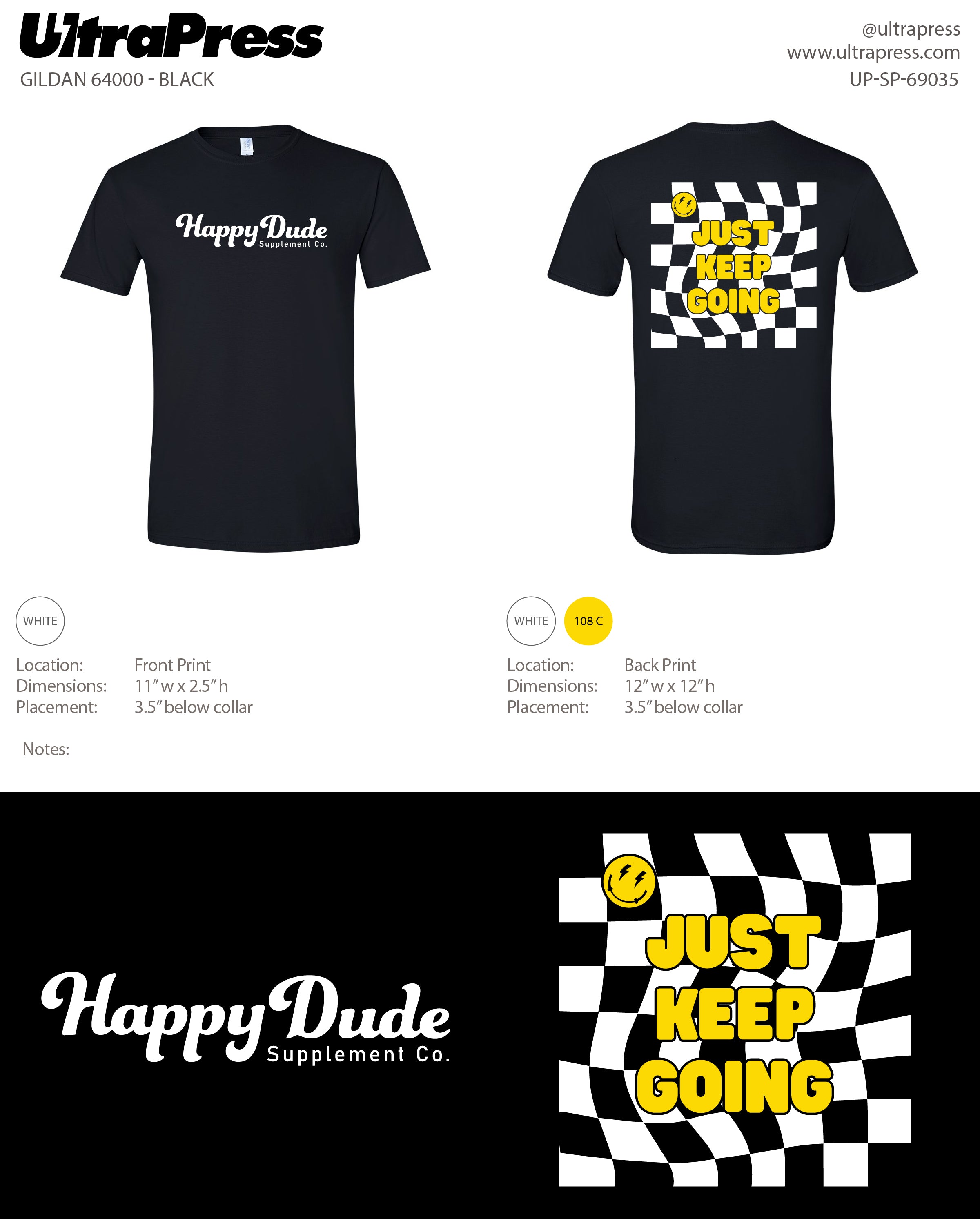 UP-SP-69035 Just Keep Going - Kenzie Kramer 100 Pieces Package (Bulk)