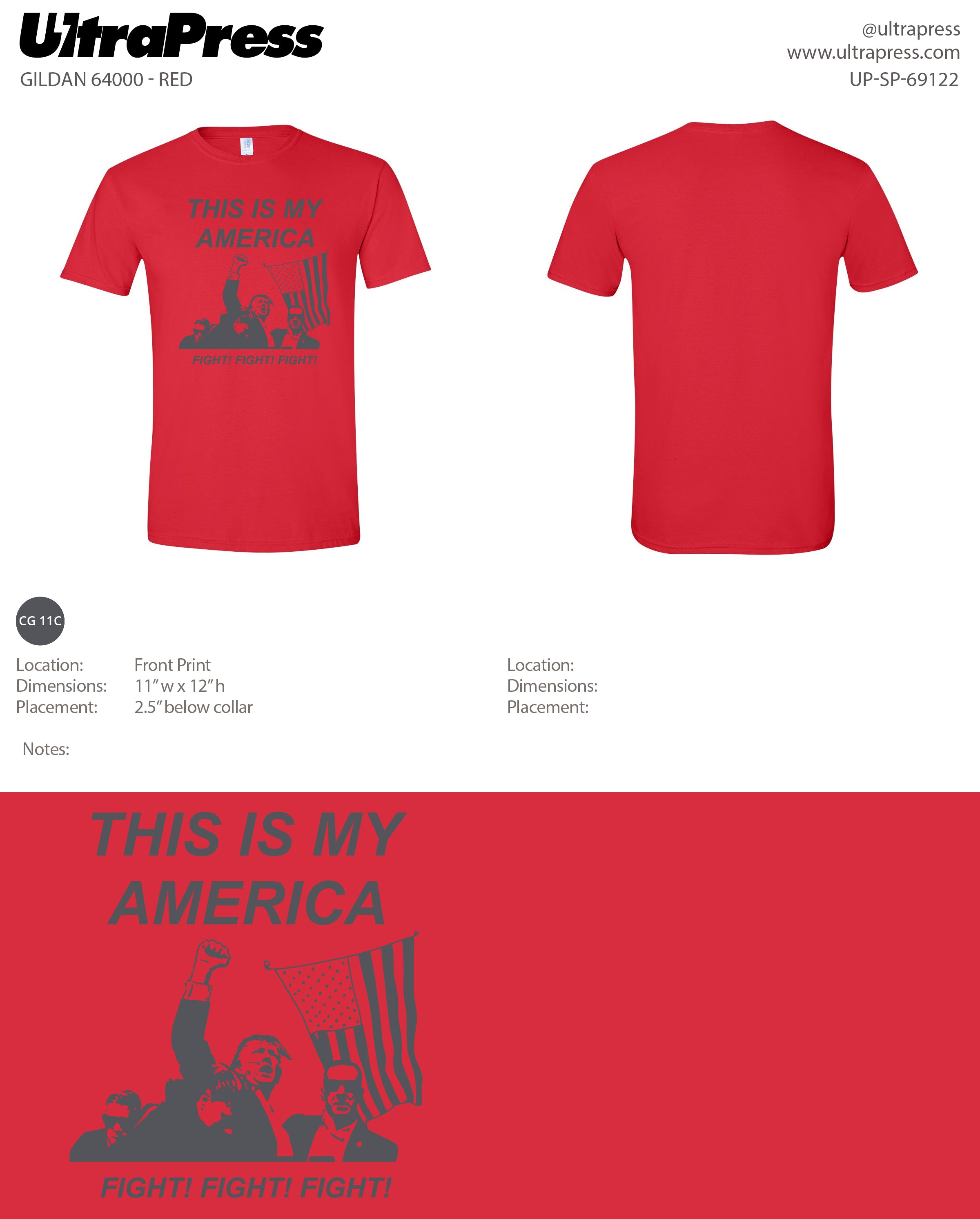 UP-SP-69122 This Is My America - Ketih Moskowitz 100 Pieces Package (Bulk)