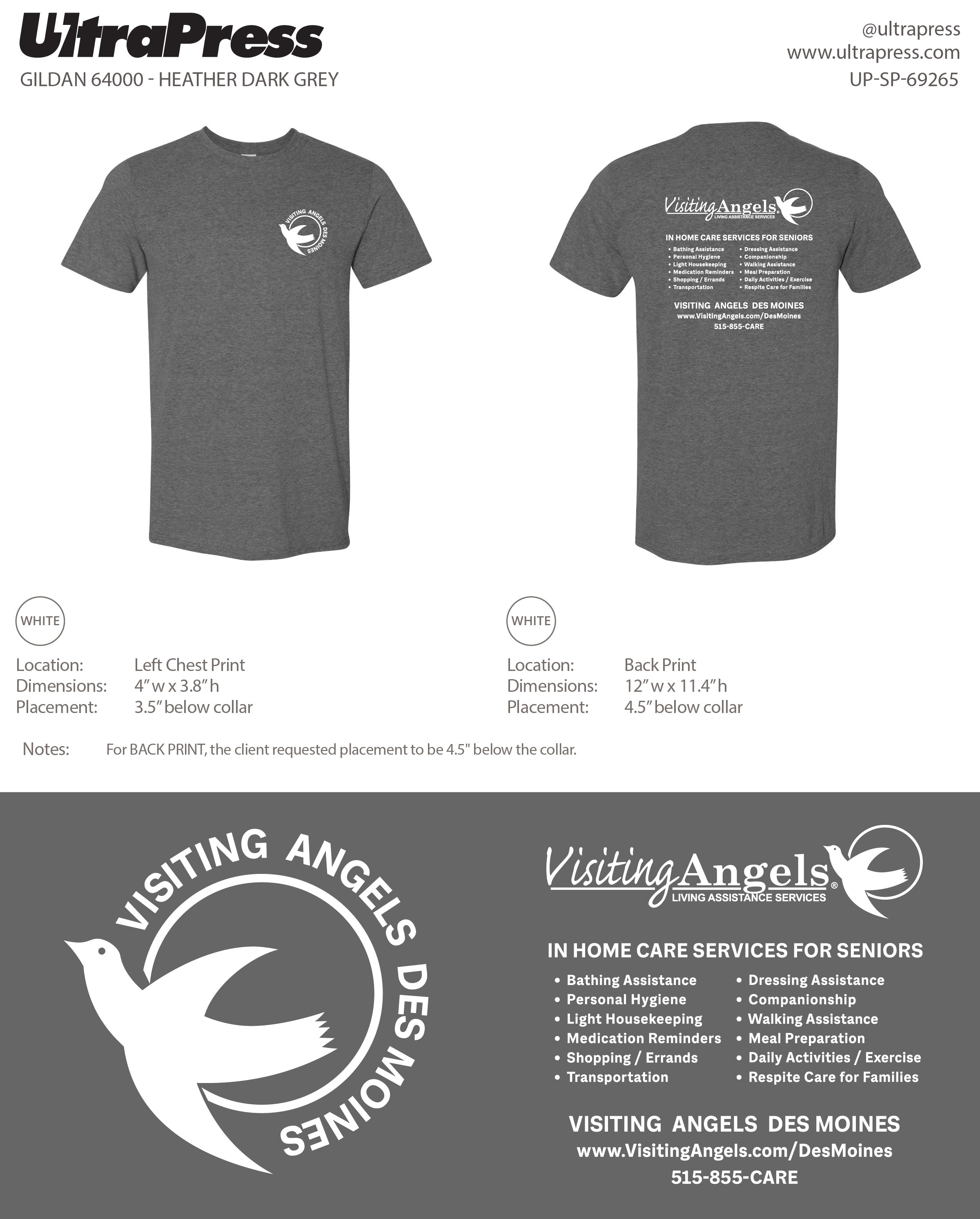 UP-SP-69265 Visiting Angels - Cyrus Glennon 100 Pieces Package (Bulk)