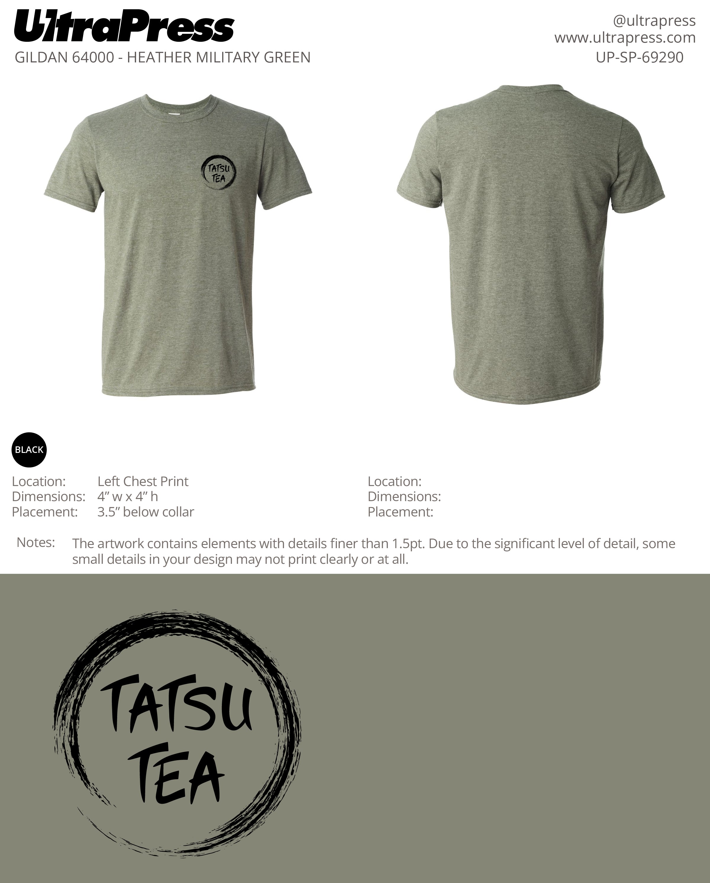 UP-SP-69290 Tatsu Tea - Michael Crossey 100-Piece Package (Bulk)