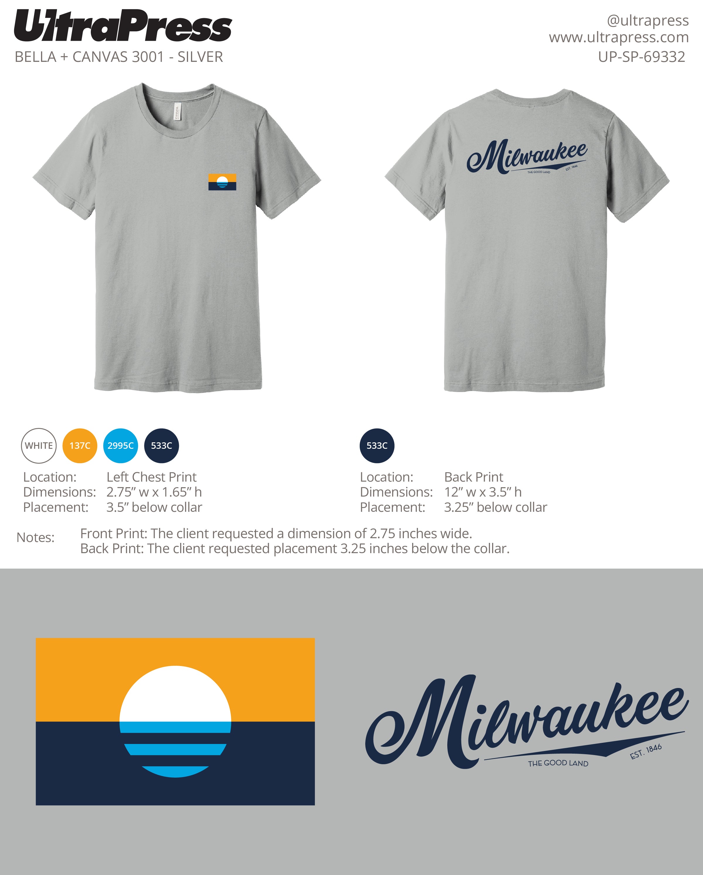 UP-SP-69332 Milwaukee - Alissa Miller 100 Pieces (Bulk)