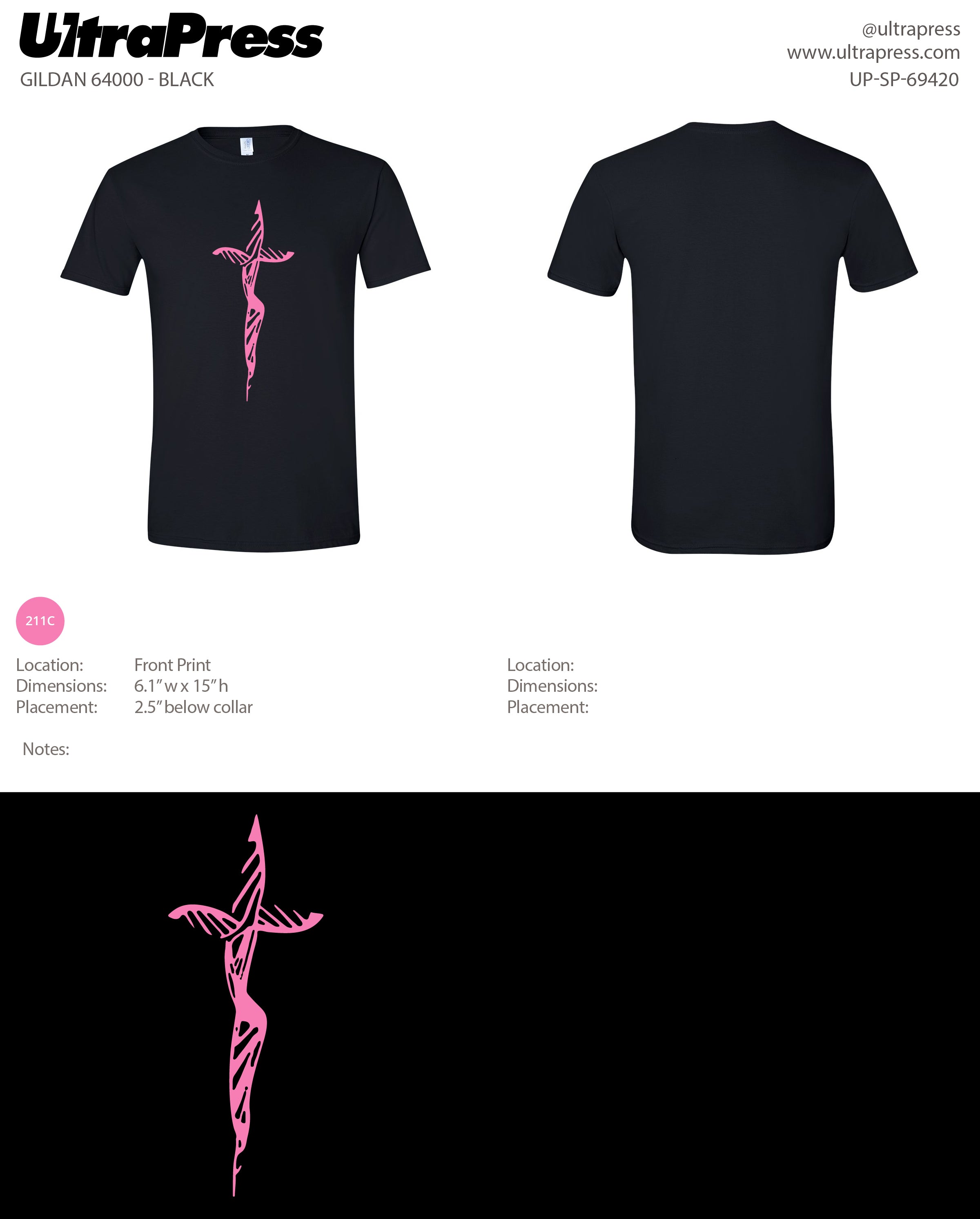 UP-SP-69420 Order - Craig Navarijo 100 Min Qty (Bulk)