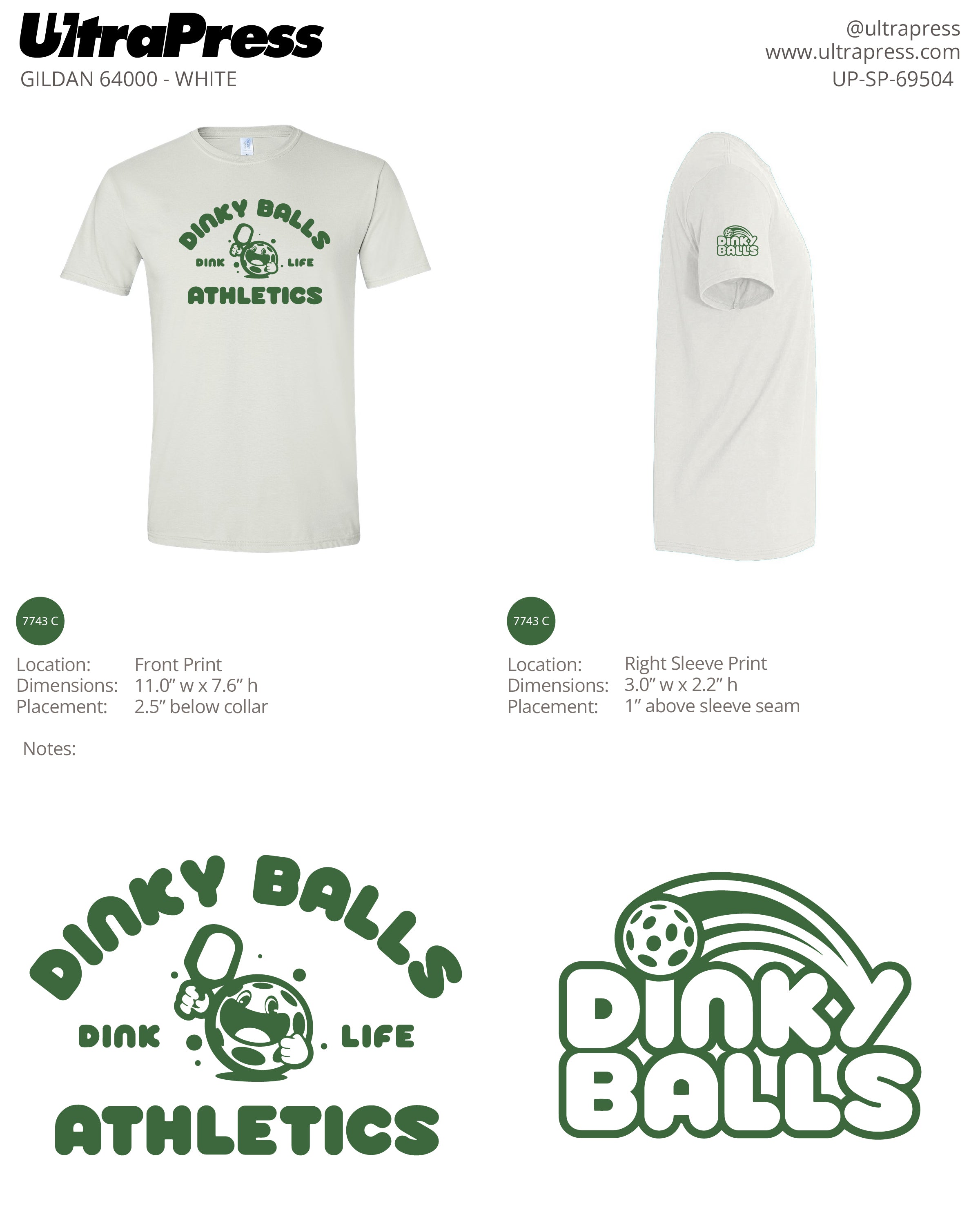 UP-SP-69504 Dinky Balls - Dustin DeMeritt 72 Min Qty (Bulk)