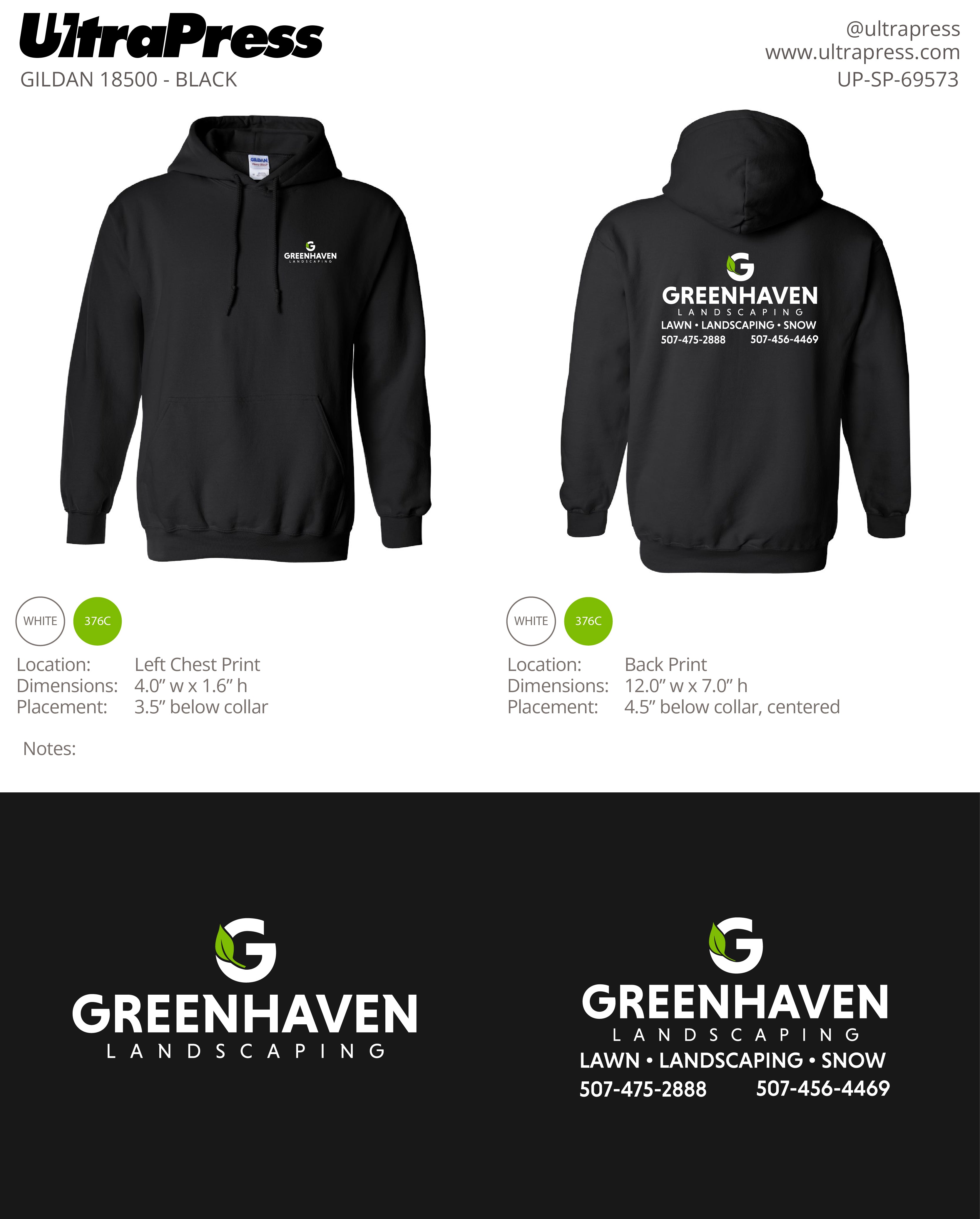 UP-SP-69573 Greenhaven Landscaping - Matthew Simon 24 Min Qty (Bulk)