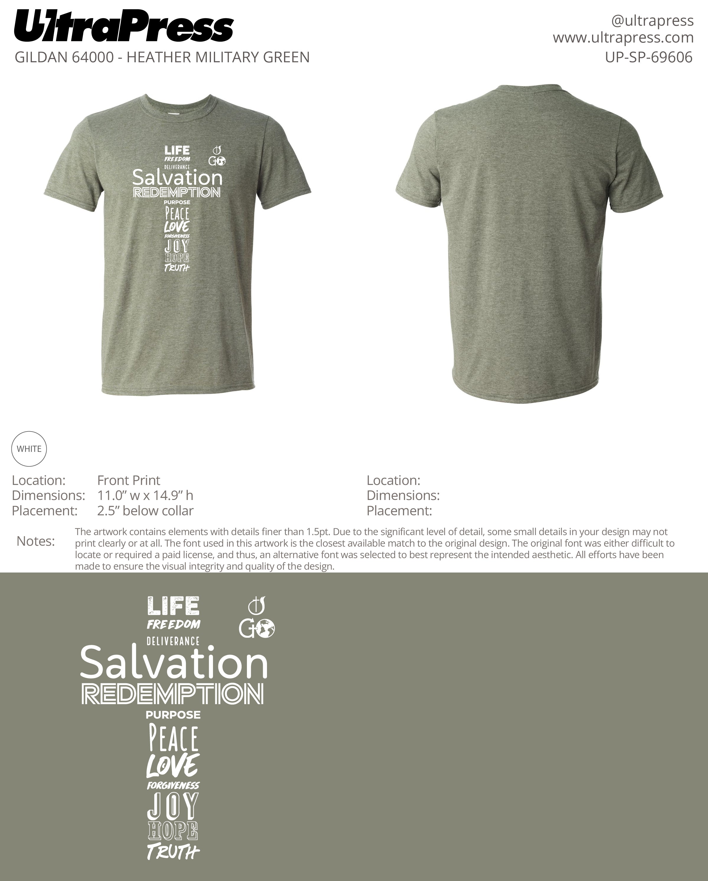 UP-SP-69606 GO - Jason Riffe 100 Min Qty (Bulk)