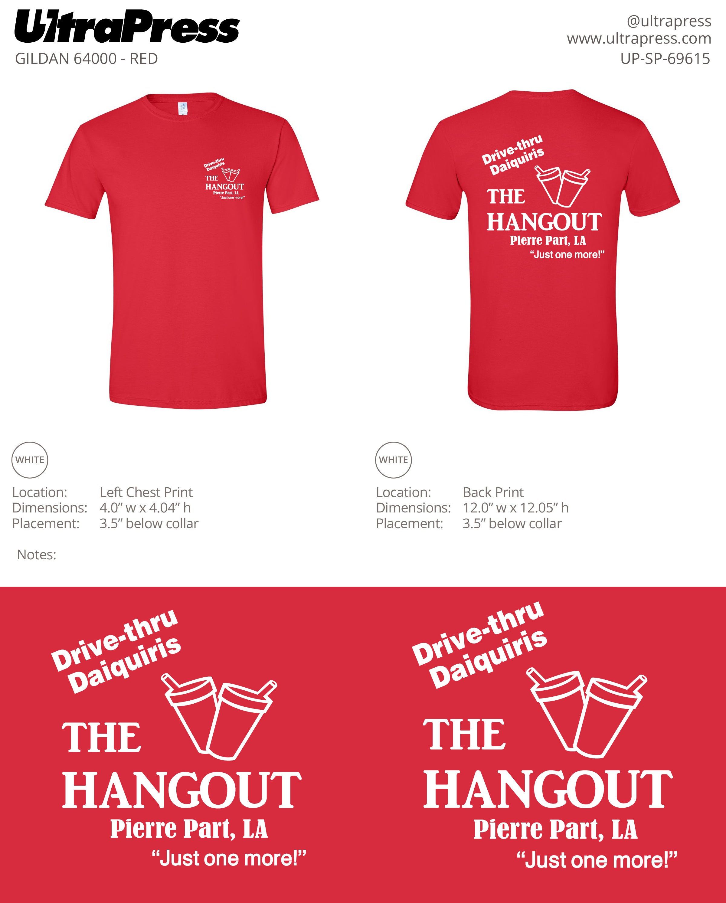 UP-SP-69615 The Hangout - Sandy Leonard 100 Min Qty (Bulk)