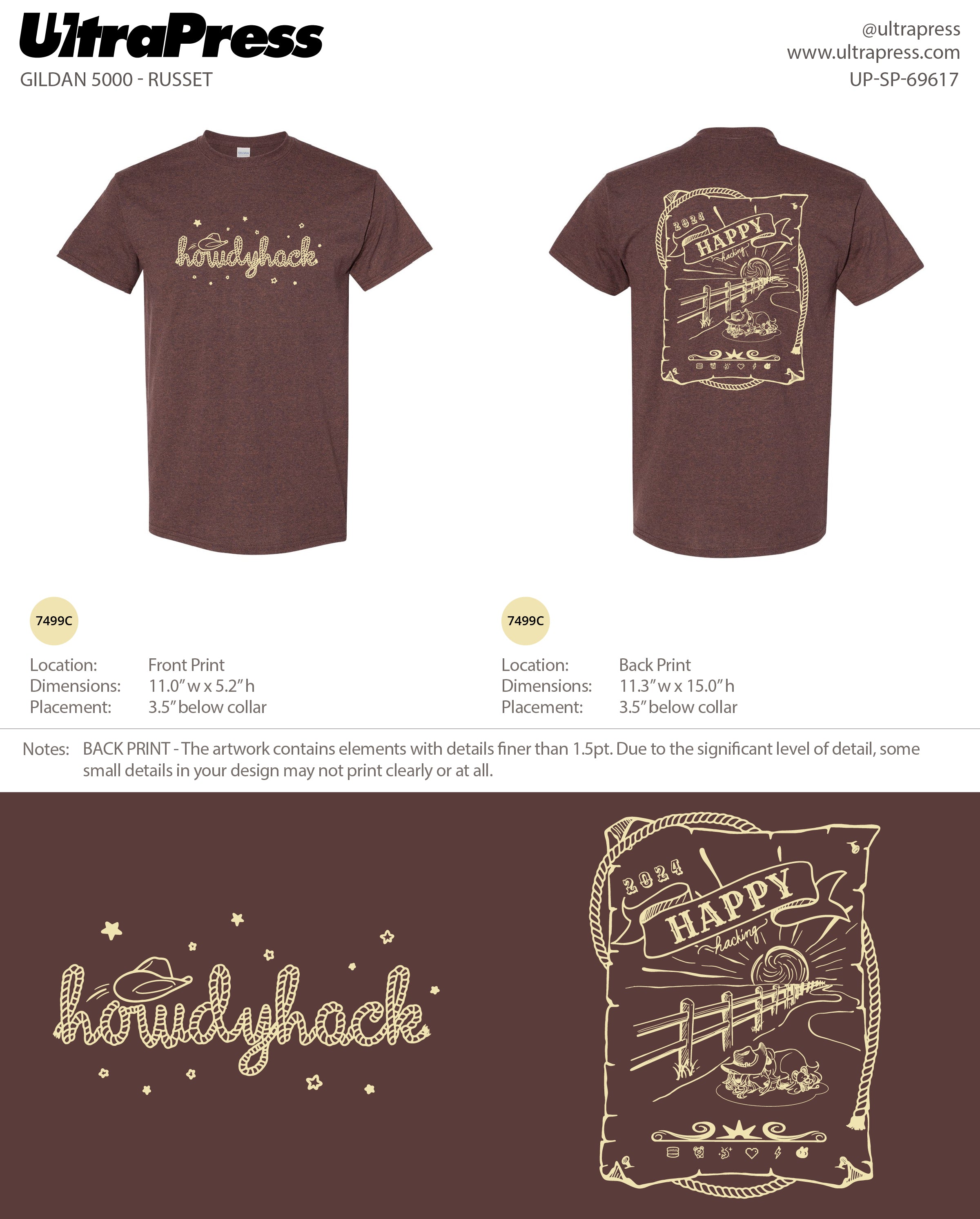 UP-SP-69617 Howdy Hack - Lizzy Yoon 275 Min Qty (Bulk)