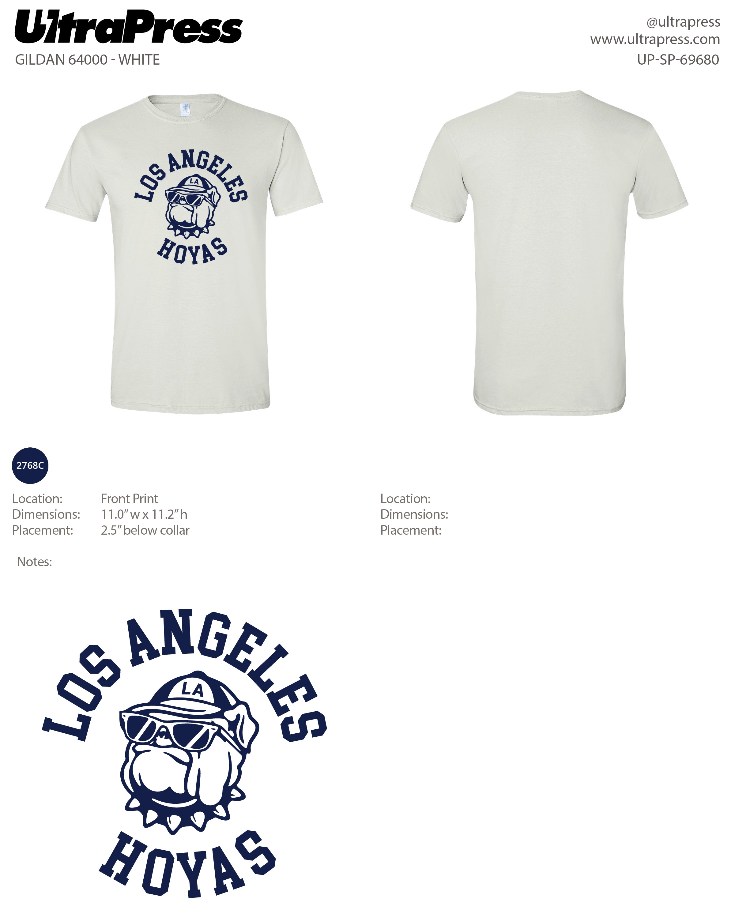 UP-SP-69680 Los Angeles Hoyas (Bulk)