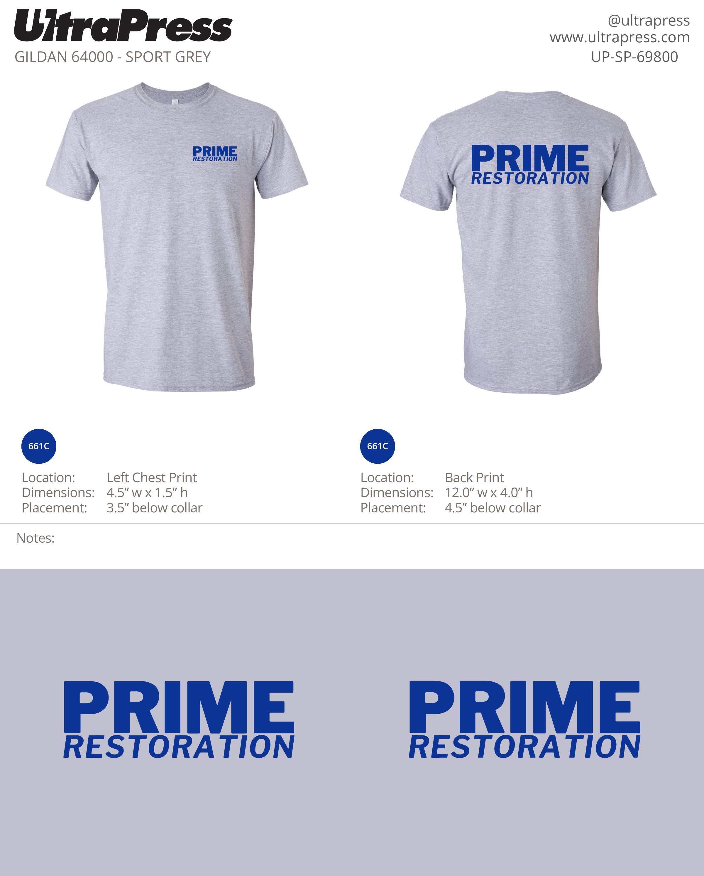 UP-SP-69800 Prime Restoration - Dennis Sherwood 100-Pieces Package (Bulk)