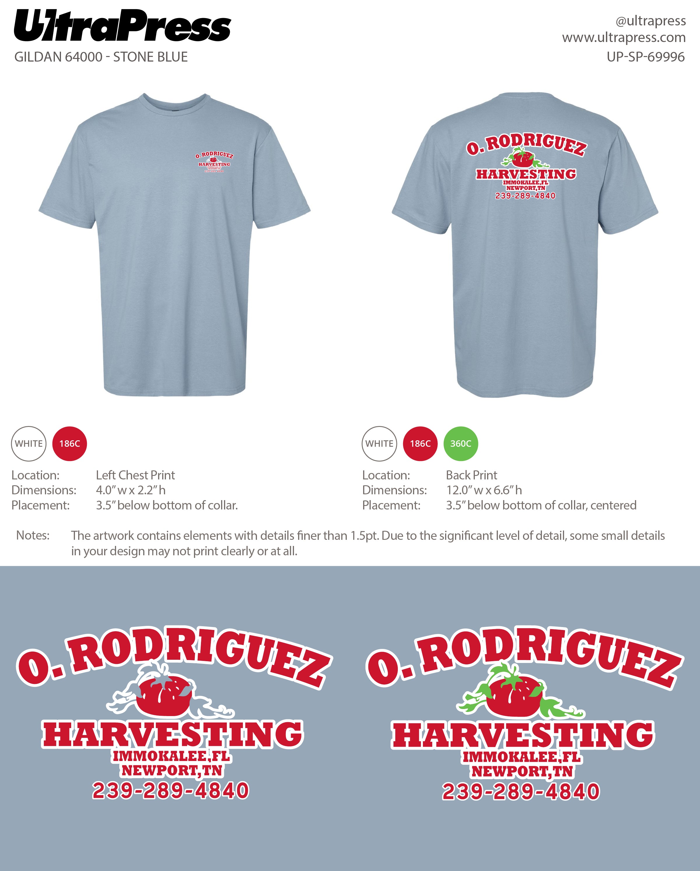 UP-SP-69996 O. Rodriguez Harvesting - Fabian Rodriguez 100 Pieces Package (Bulk)