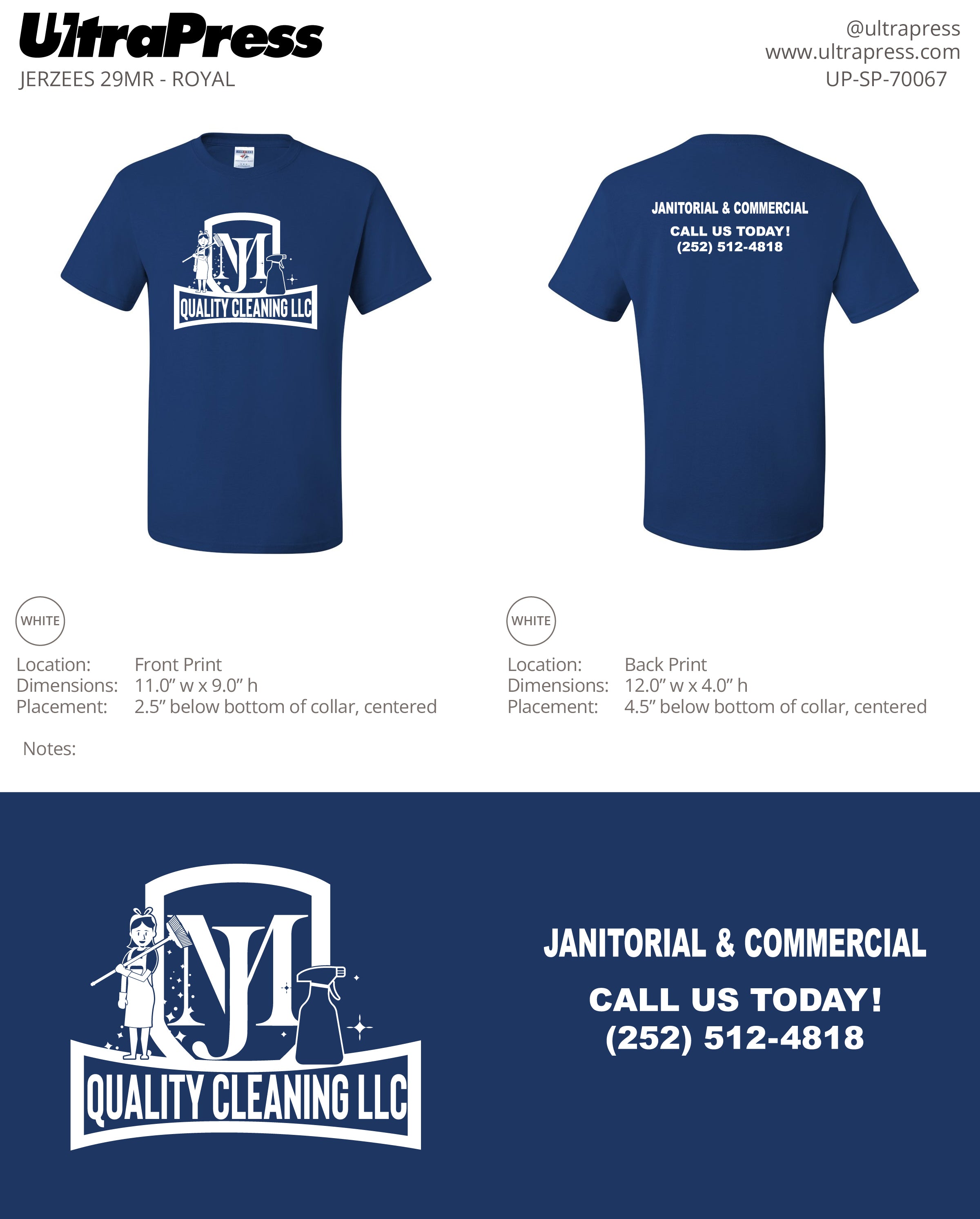 UP-SP-70067 MJ Quality Cleaning LLC 24 Min Qty (Bulk)