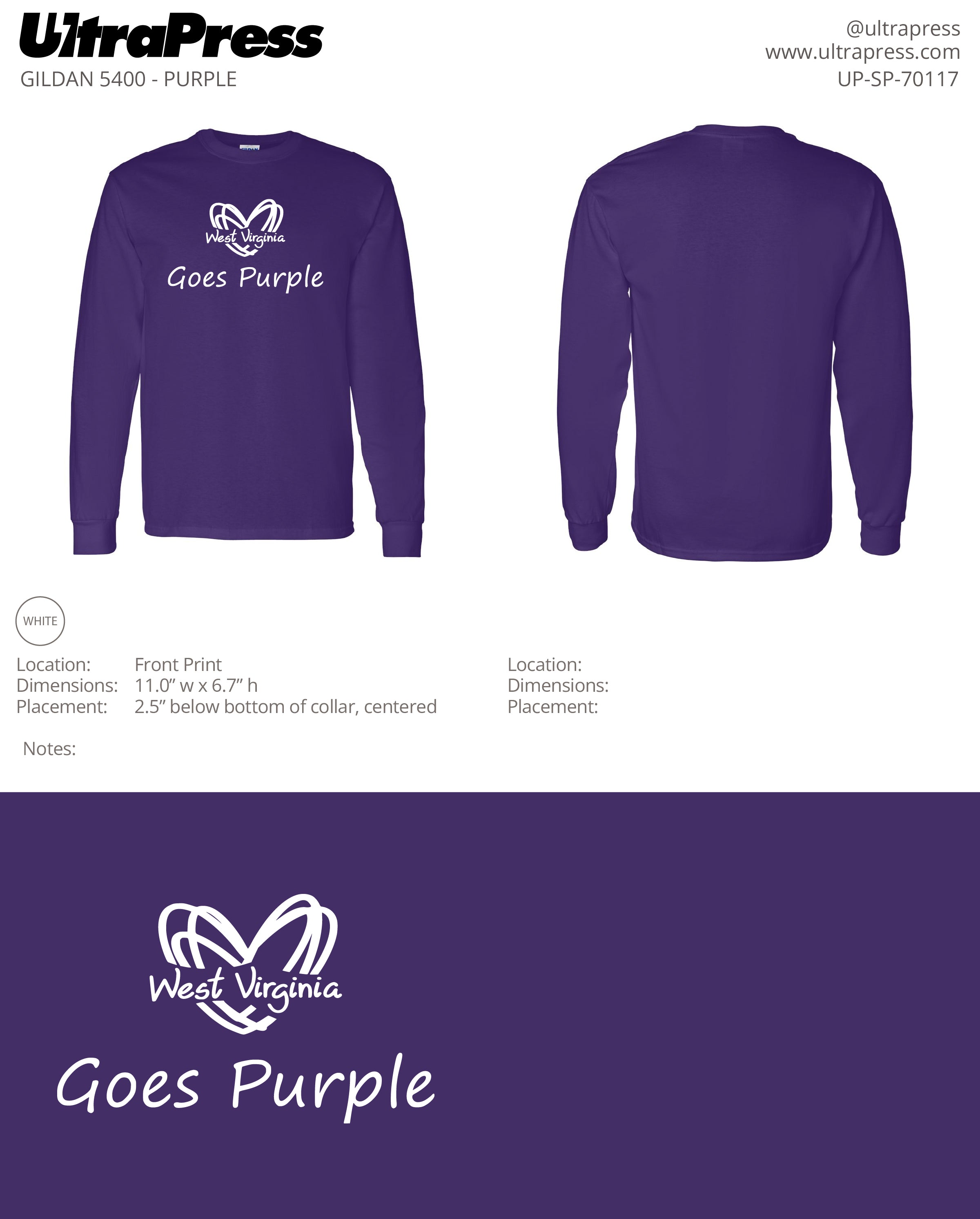 UP-SP-70117 Goes Purple - Tara Mayson 48 Min Qty (Bulk)