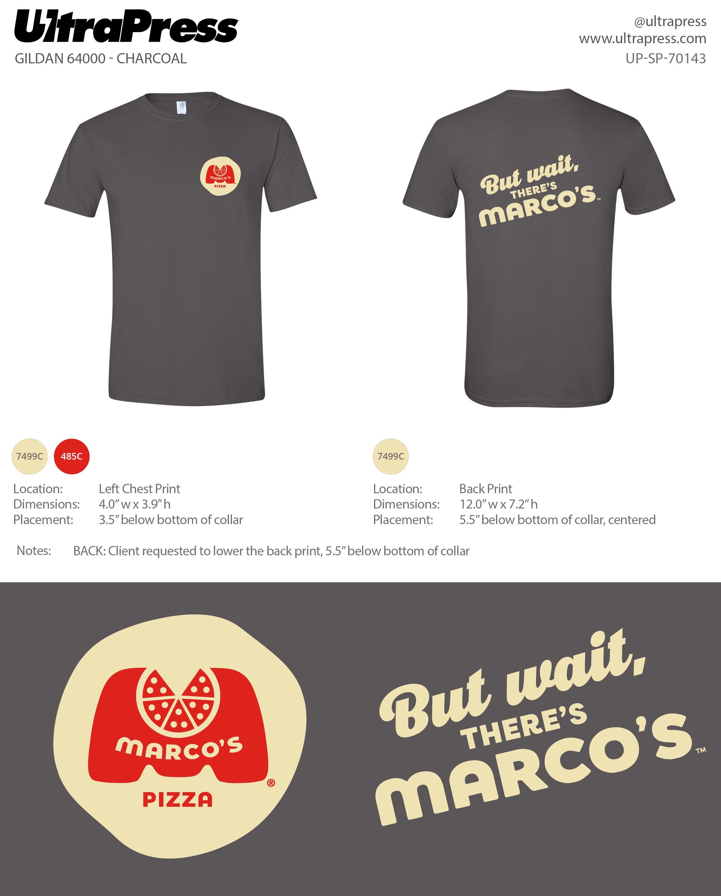 UP-SP-70143 Marco's Pizza - Johnny Wong 100 Pieces Package (Bulk)