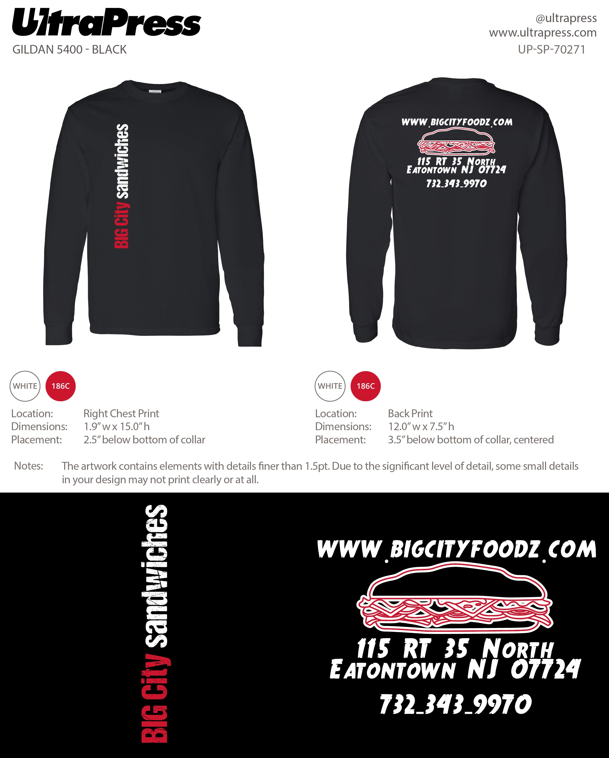 UP-SP-70271 Big City Sandwiches - John Bettigole 24 Min Qty (Bulk)