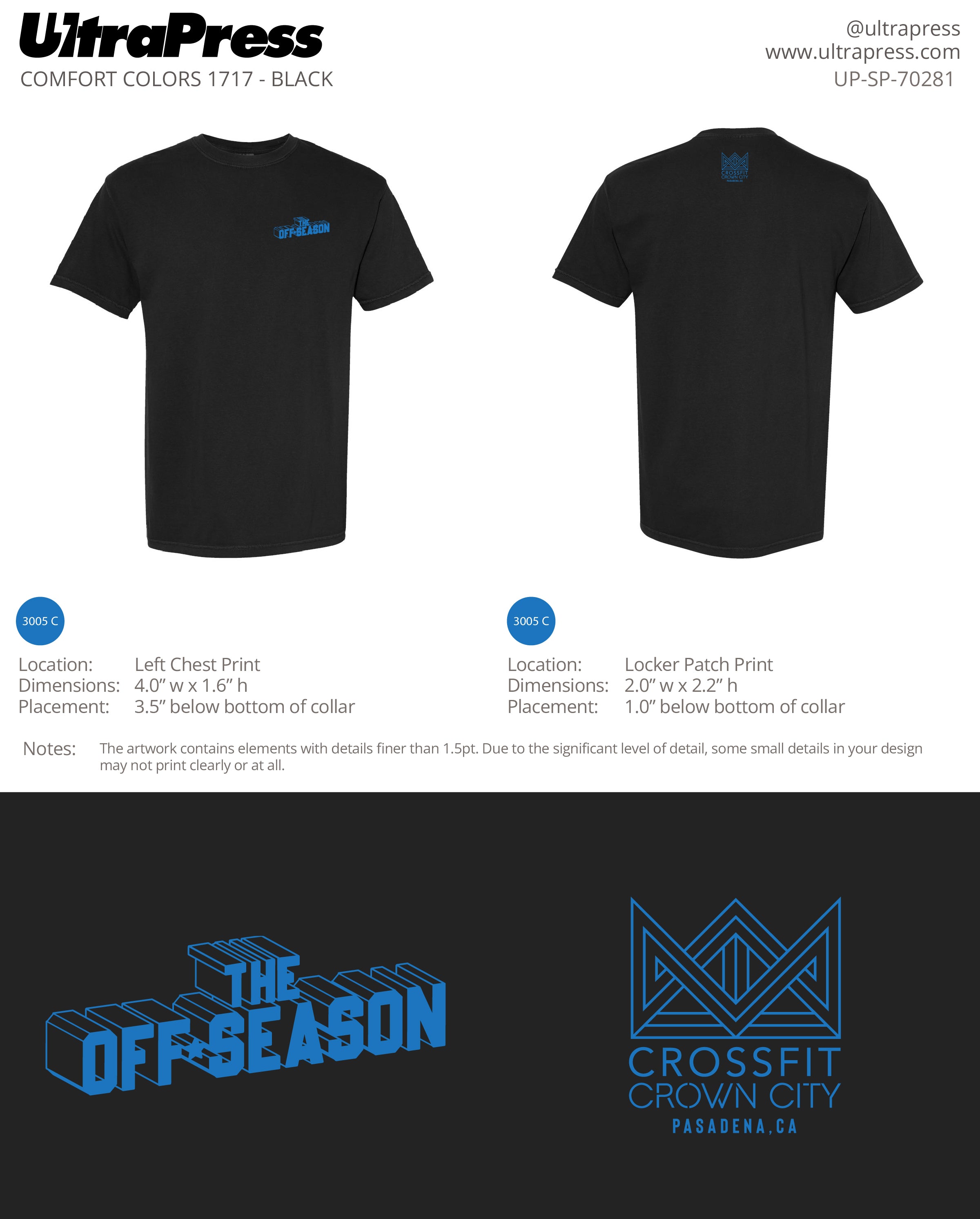 UP-SP-70281 Crossfit Crown City - Adam Ridley 24 Min Qty (Bulk)