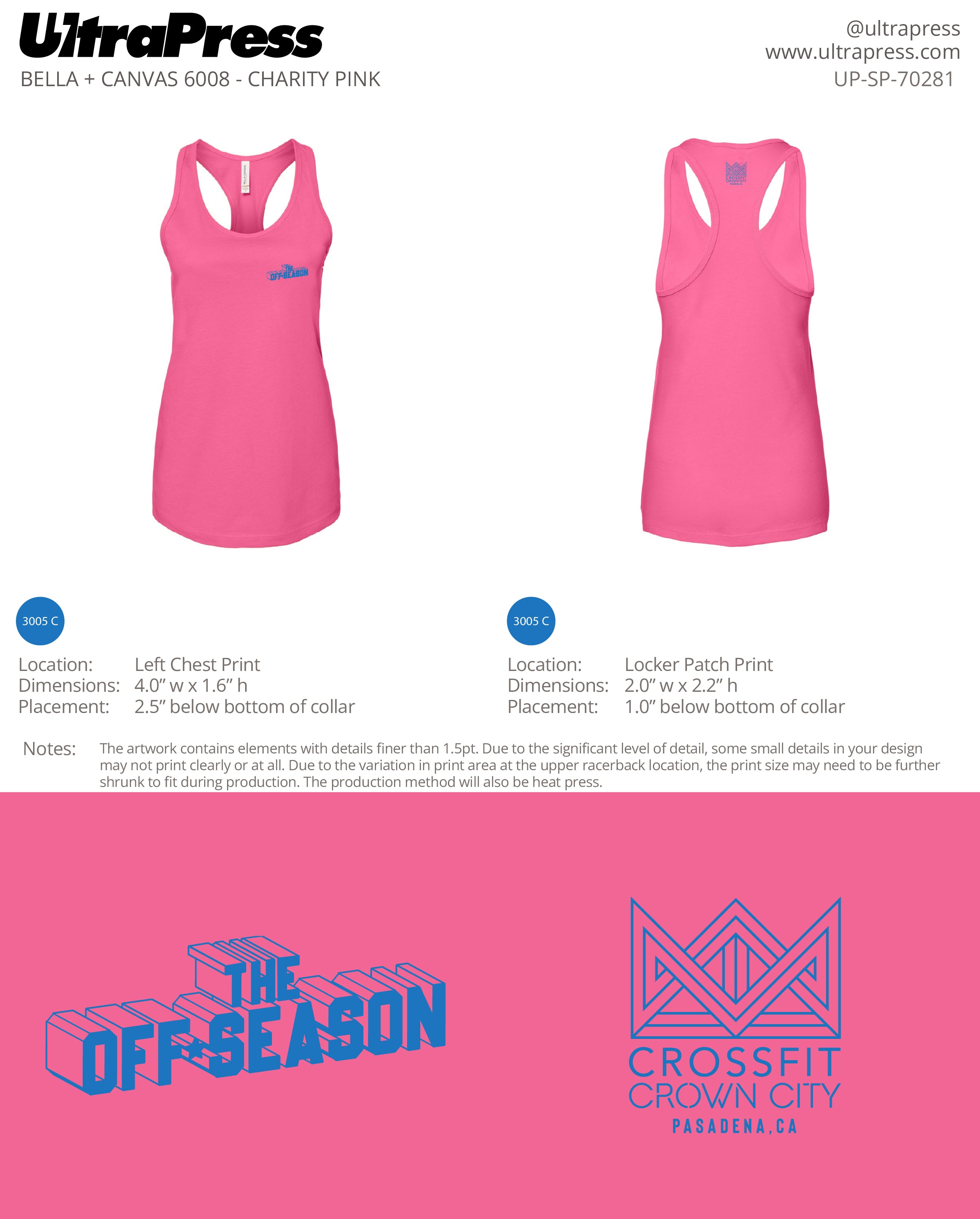 UP-SP-70281 Crossfit Crown City - Adam Ridley 24 Min Qty (Bulk)