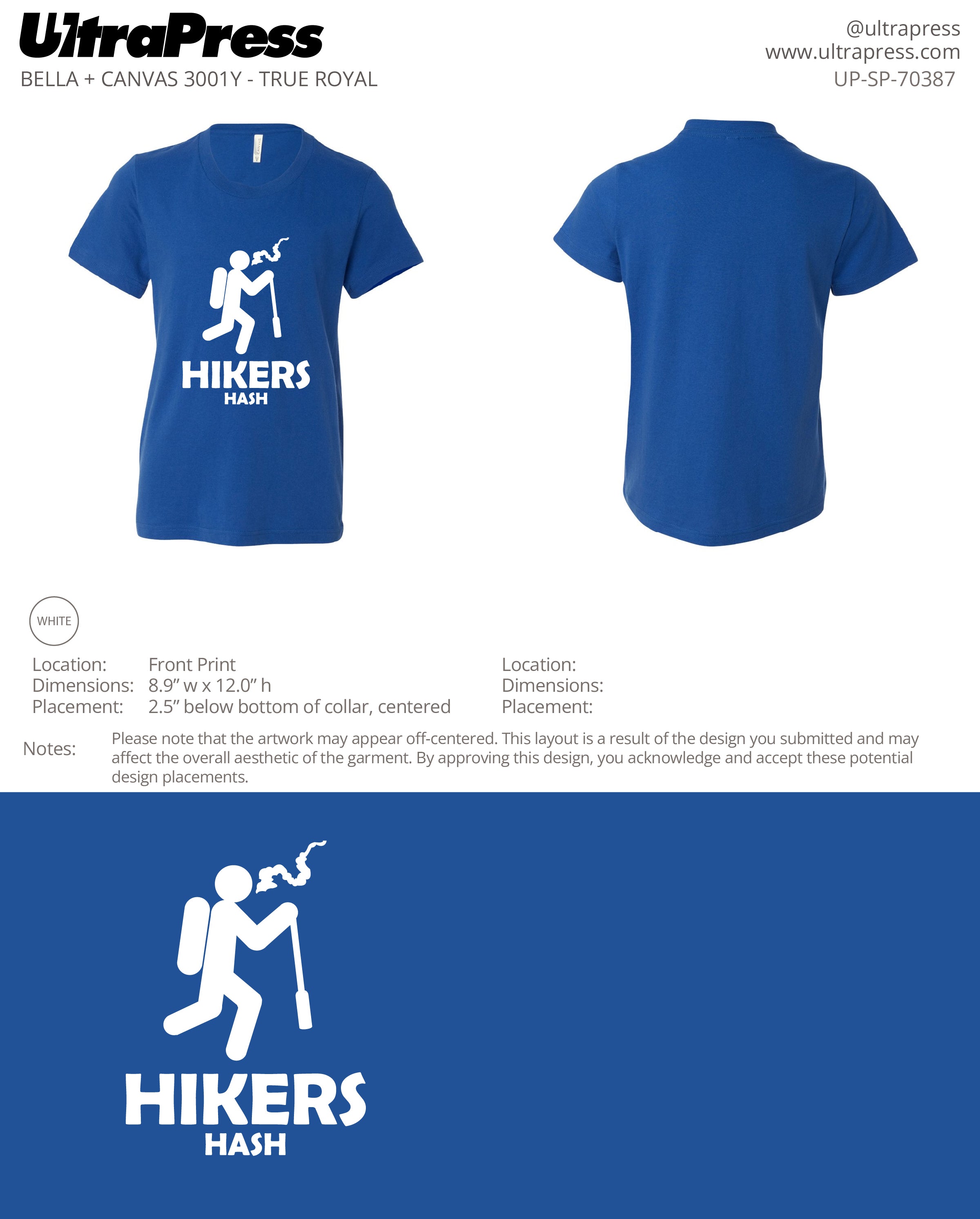 UP-SP-70387 Hikers Hash - Jon Stedman 100 Pieces Package (Bulk)