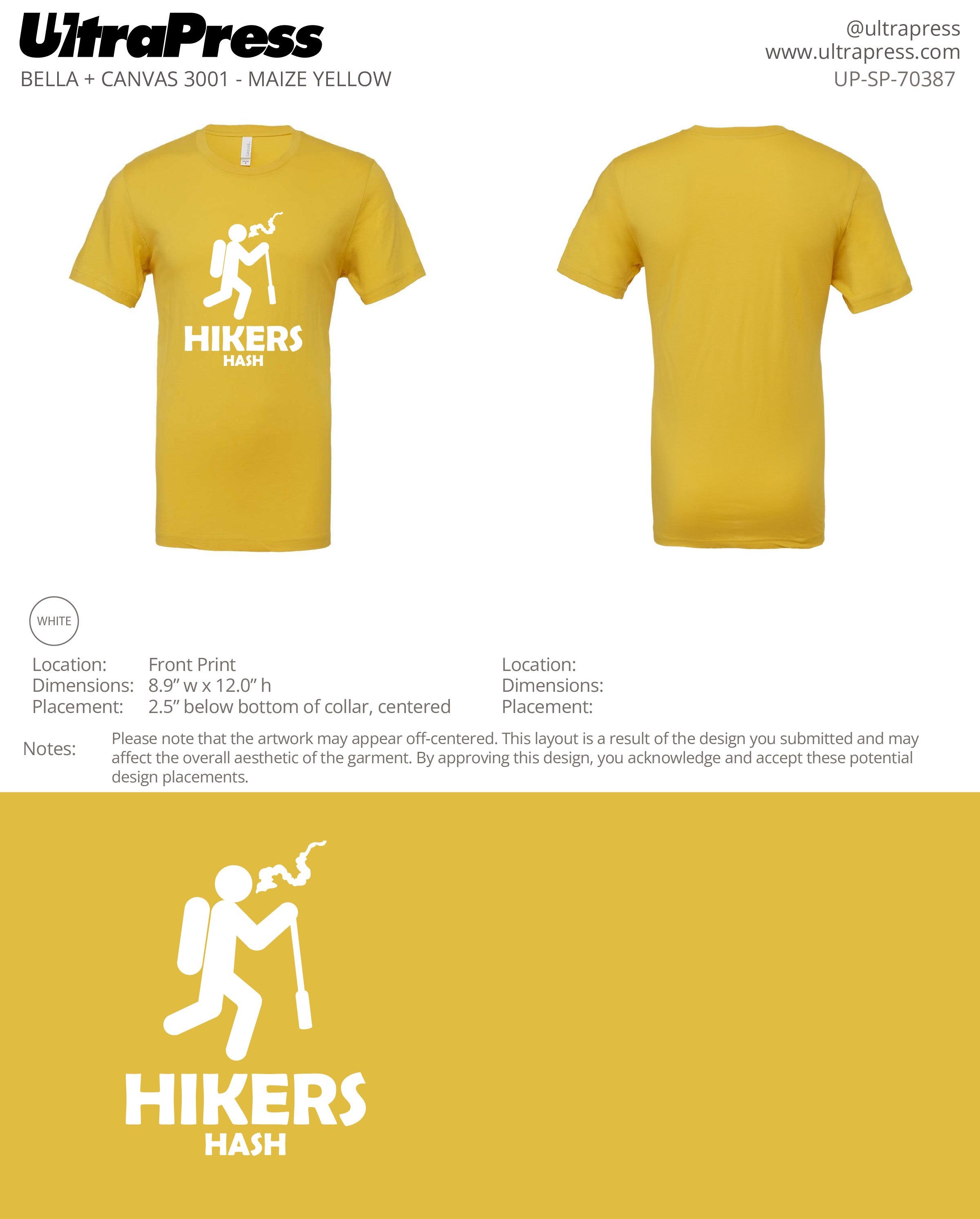 UP-SP-70387 Hikers Hash - Jon Stedman 100 Pieces Package (Bulk)