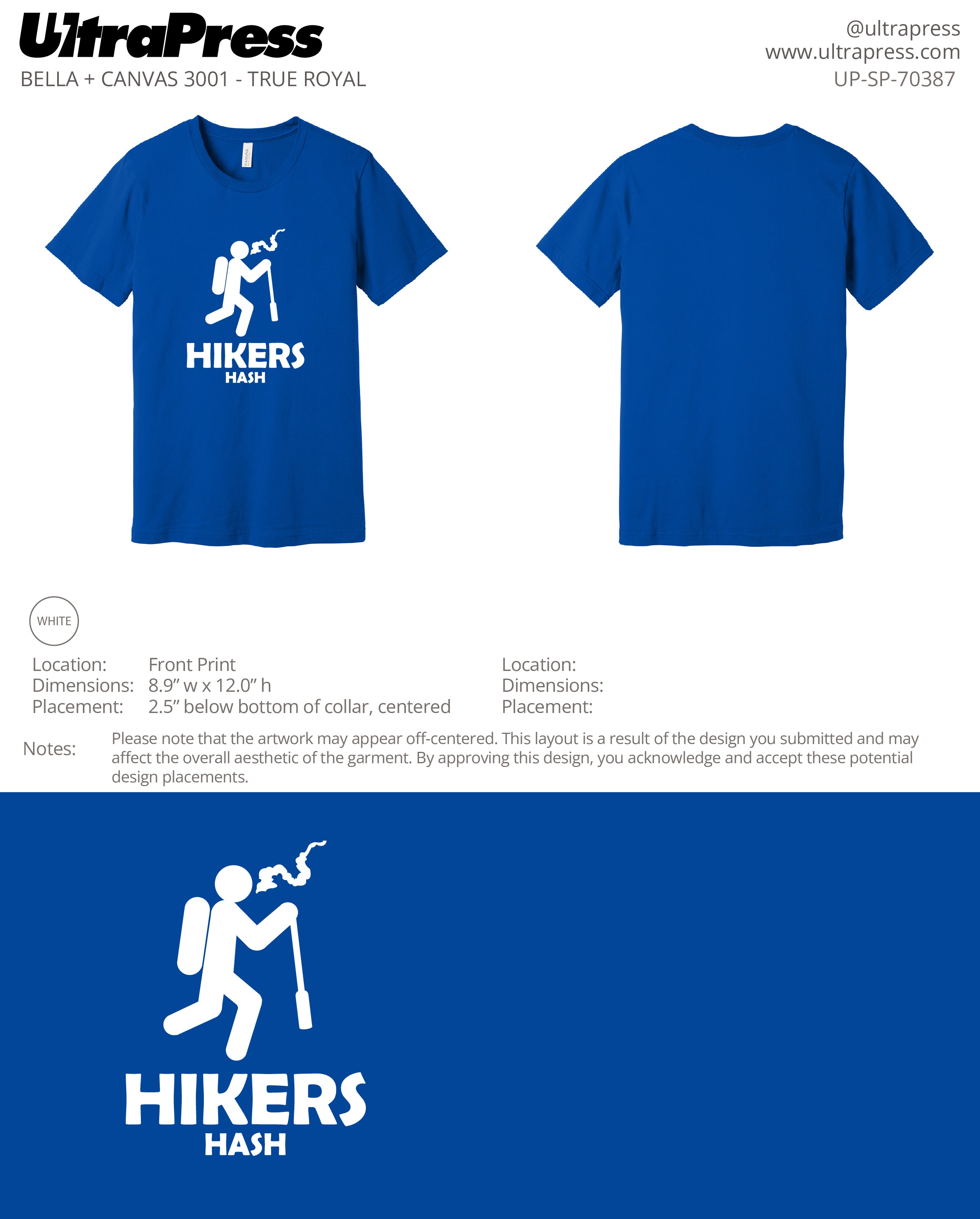 UP-SP-70387 Hikers Hash - Jon Stedman 100 Pieces Package (Bulk)