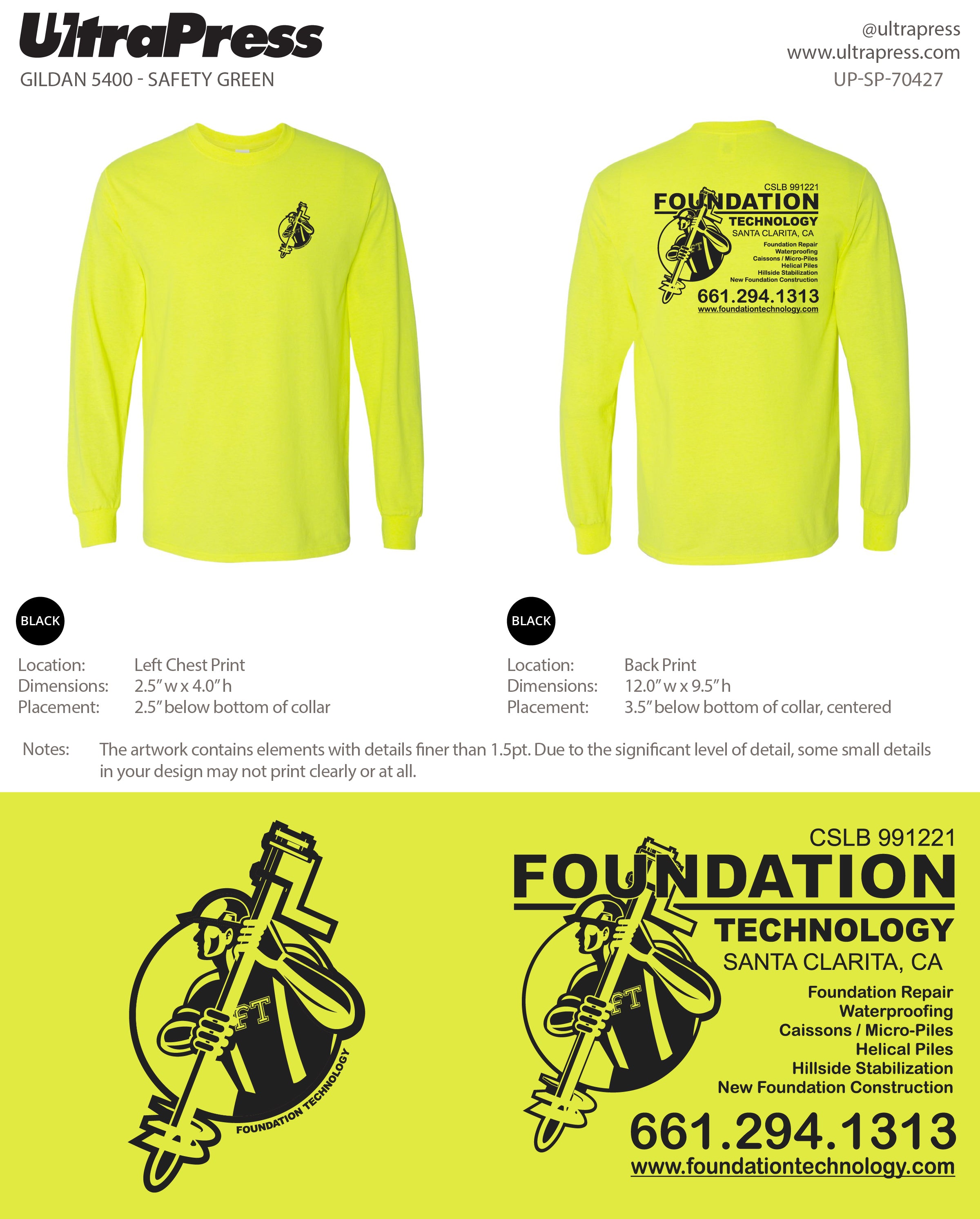 UP-SP-70427 Foundation Technology - Ariel Garcia 48 Min Qty (Bulk)