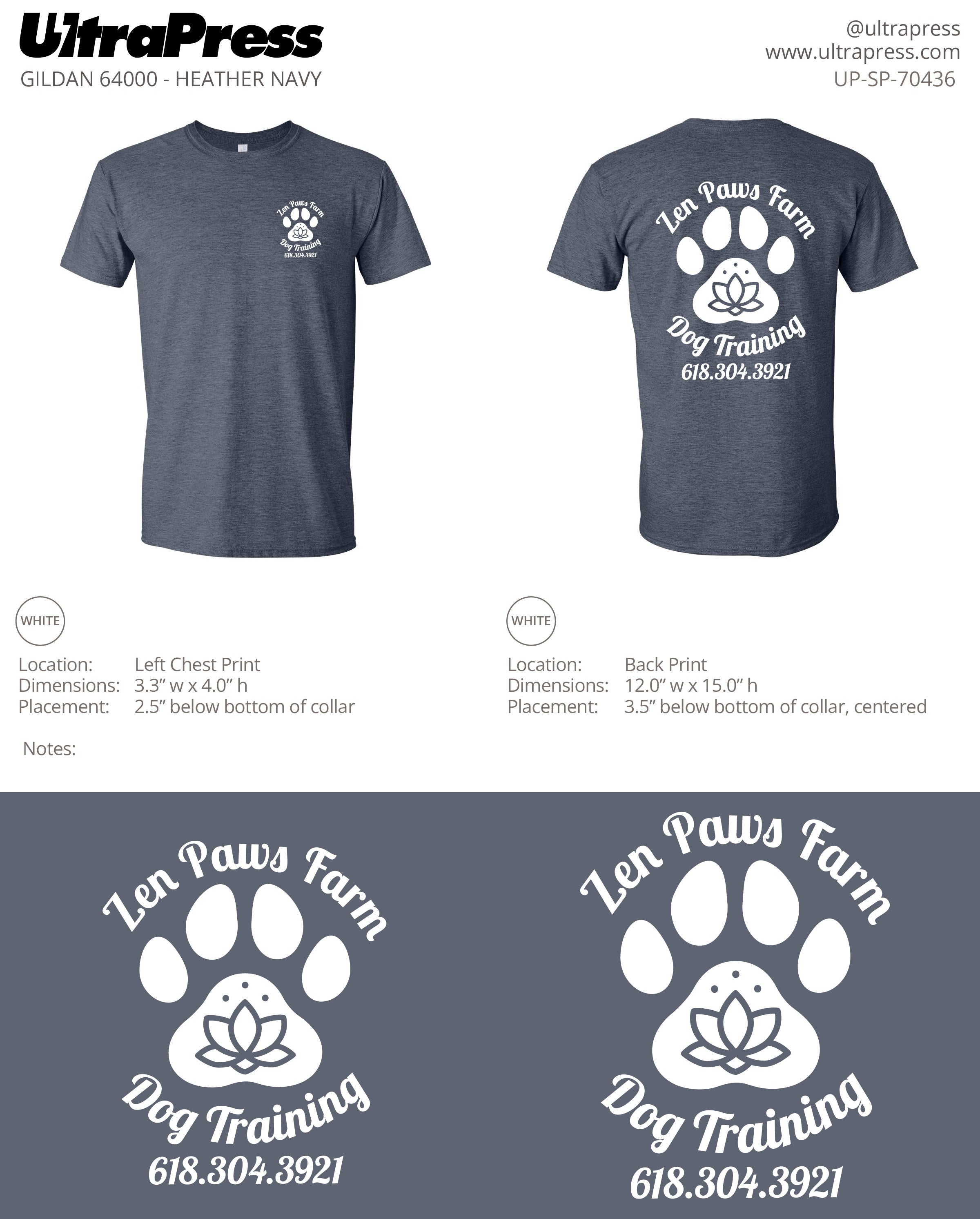 UP-SP-70436 Zen Paws Farm - Nicki Alexander 100-Piece Package (Bulk)