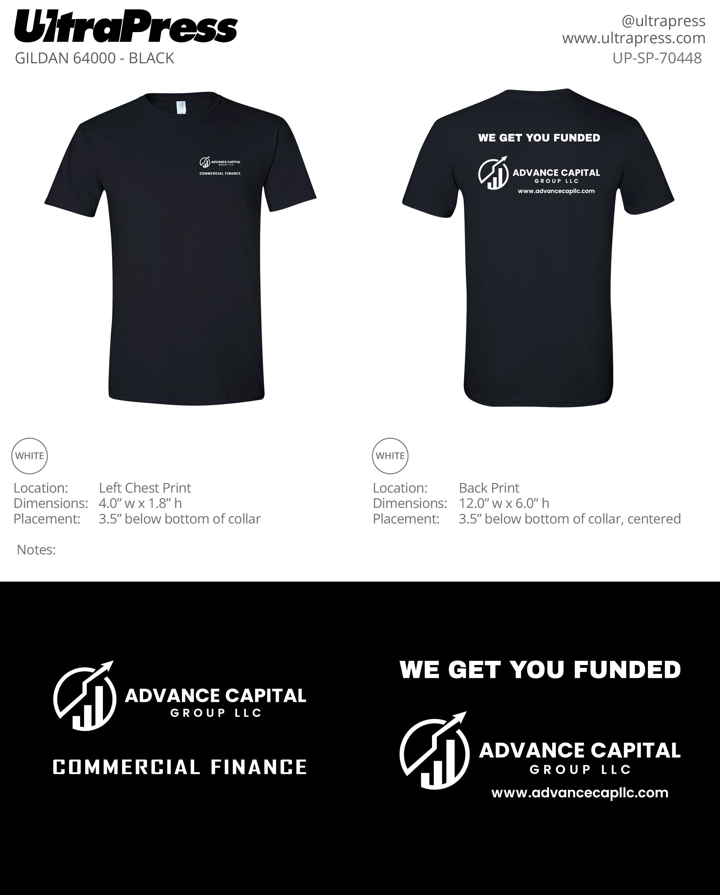 UP-SP-70448 Advance Capital - Anthony Curatola 100-Piece Package (Bulk)