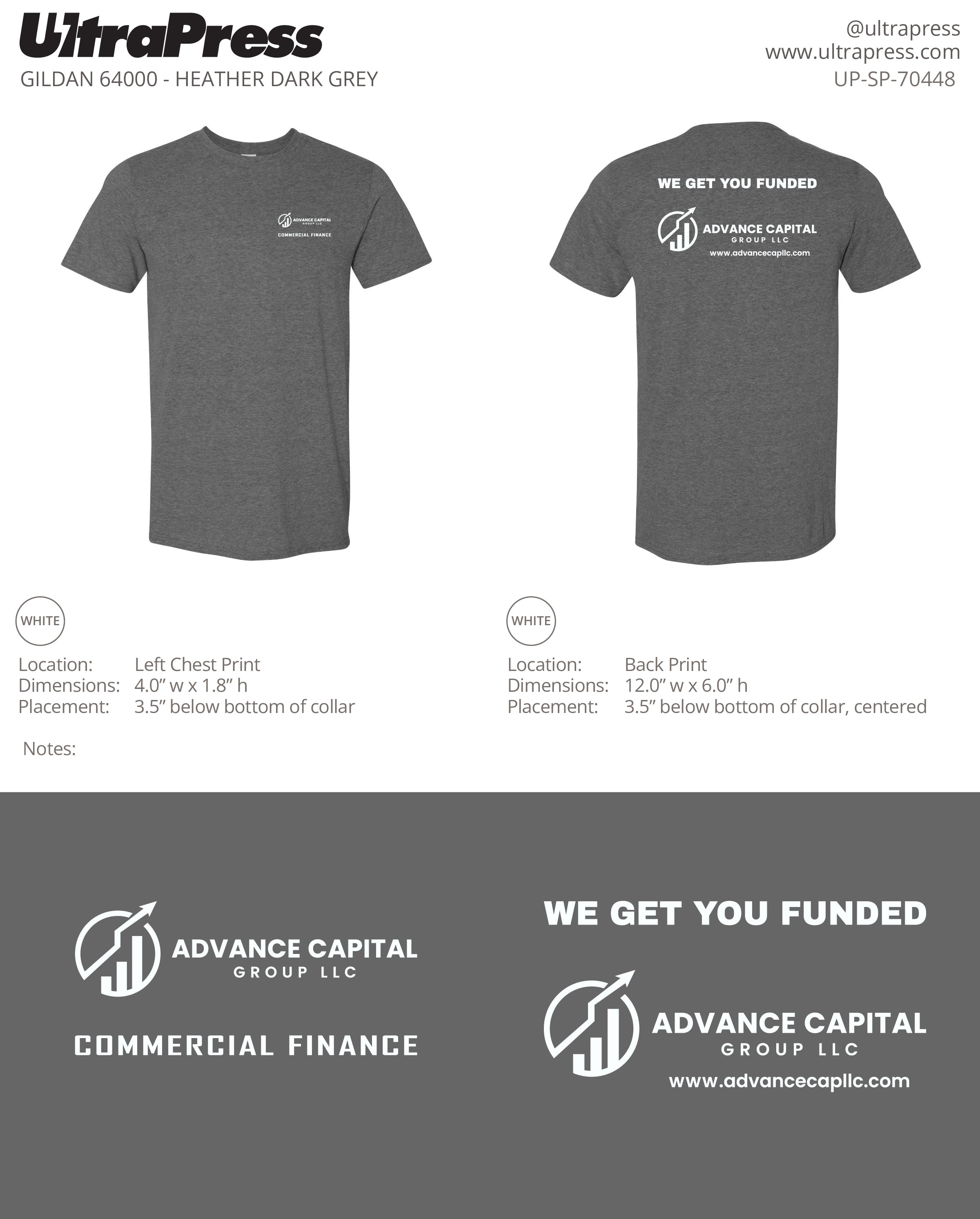 UP-SP-70448 Advance Capital - Anthony Curatola 100-Piece Package (Bulk)