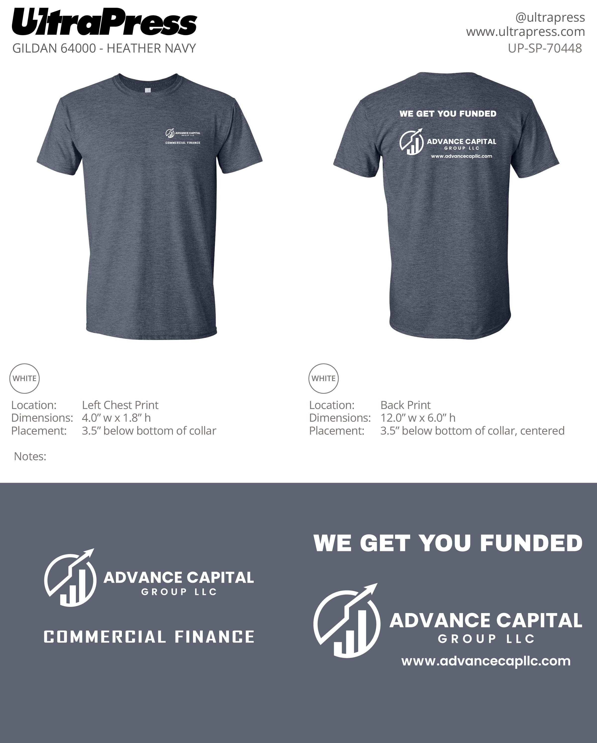 UP-SP-70448 Advance Capital - Anthony Curatola 100-Piece Package (Bulk)