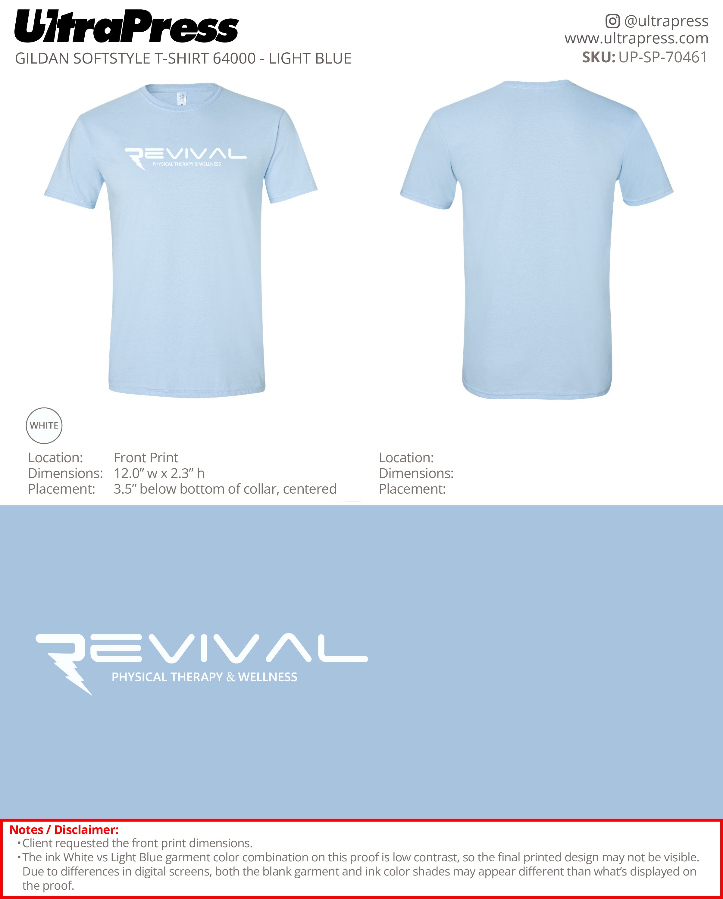 UP-SP-70461 Revival - Dr. Benjamin Britton 100 Min Qty (Bulk)