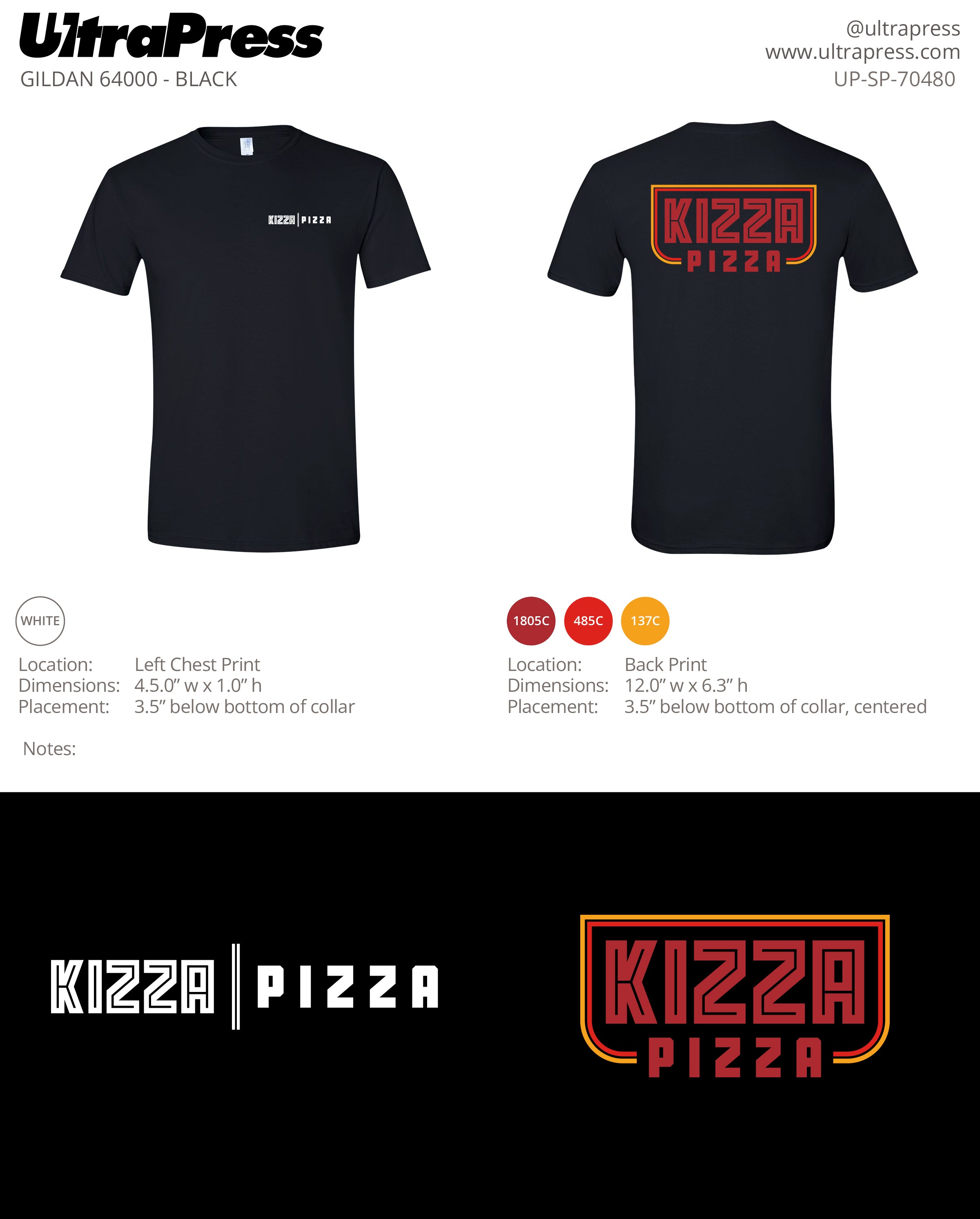 UP-SP-70480 Kizza Pizza - Ki Kang 100 Pieces Package (Bulk)