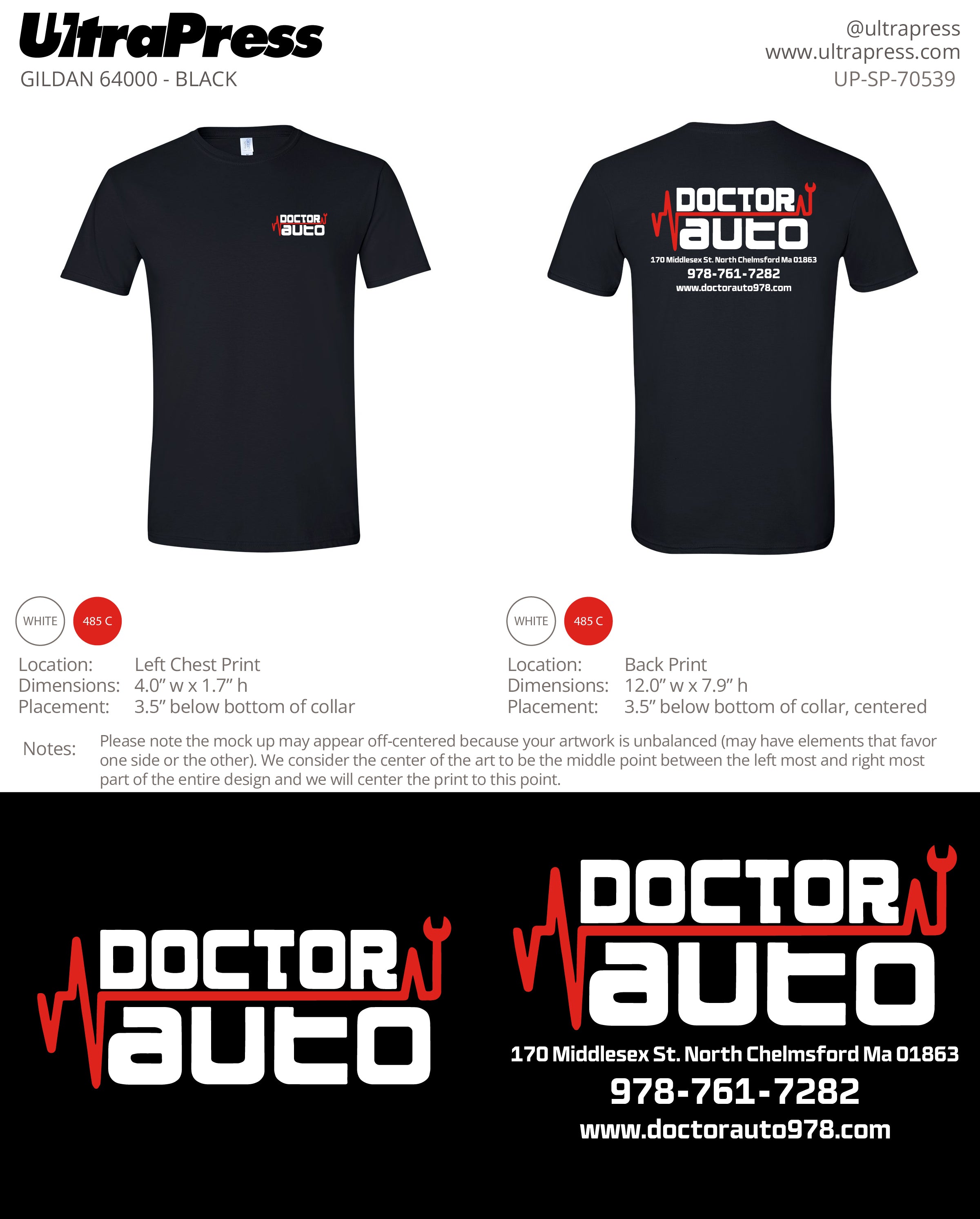 UP-SP-70539 Doctor Auto - Joe Nguyen 100 Pieces Package (Bulk)