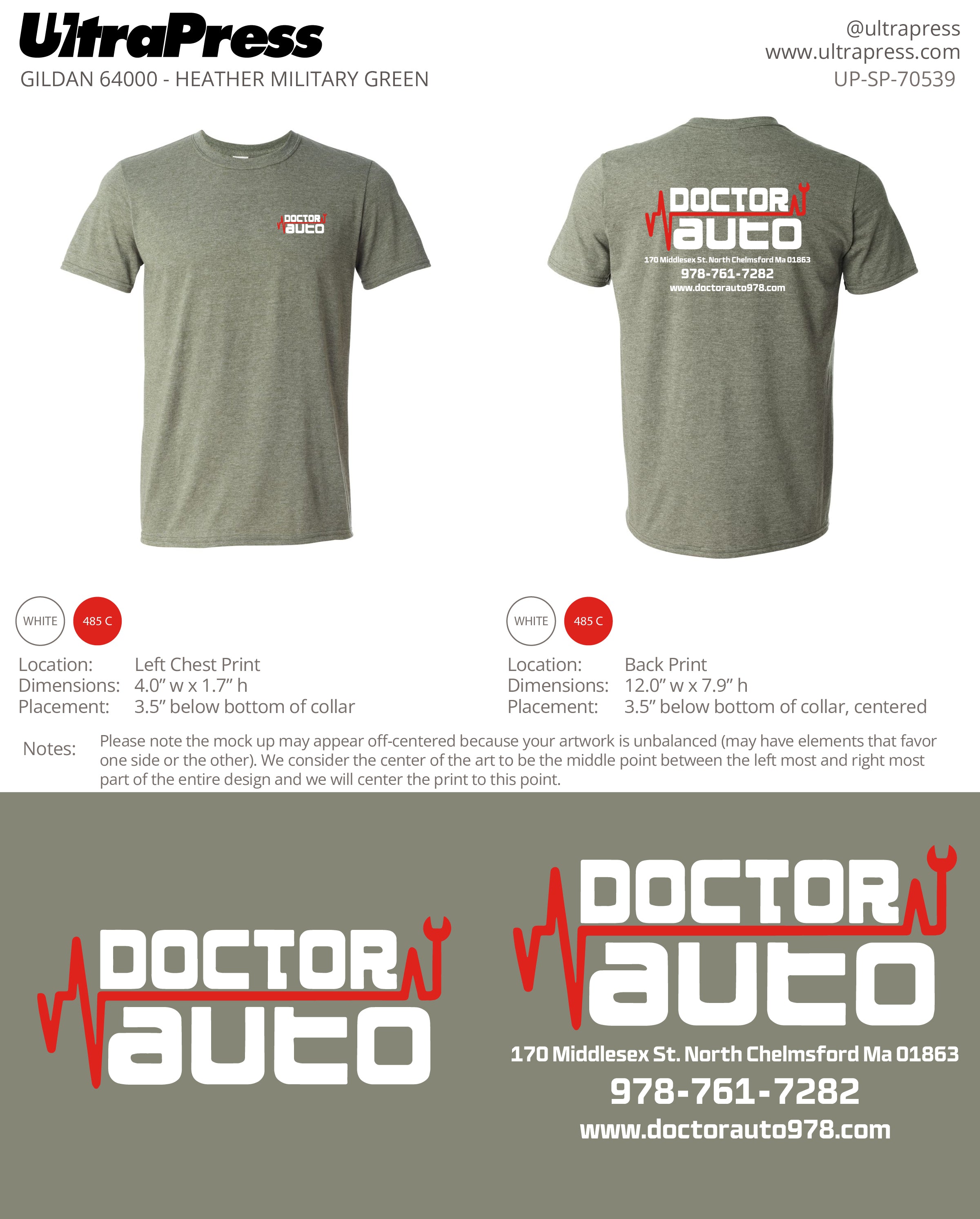 UP-SP-70539 Doctor Auto - Joe Nguyen 100 Pieces Package (Bulk)