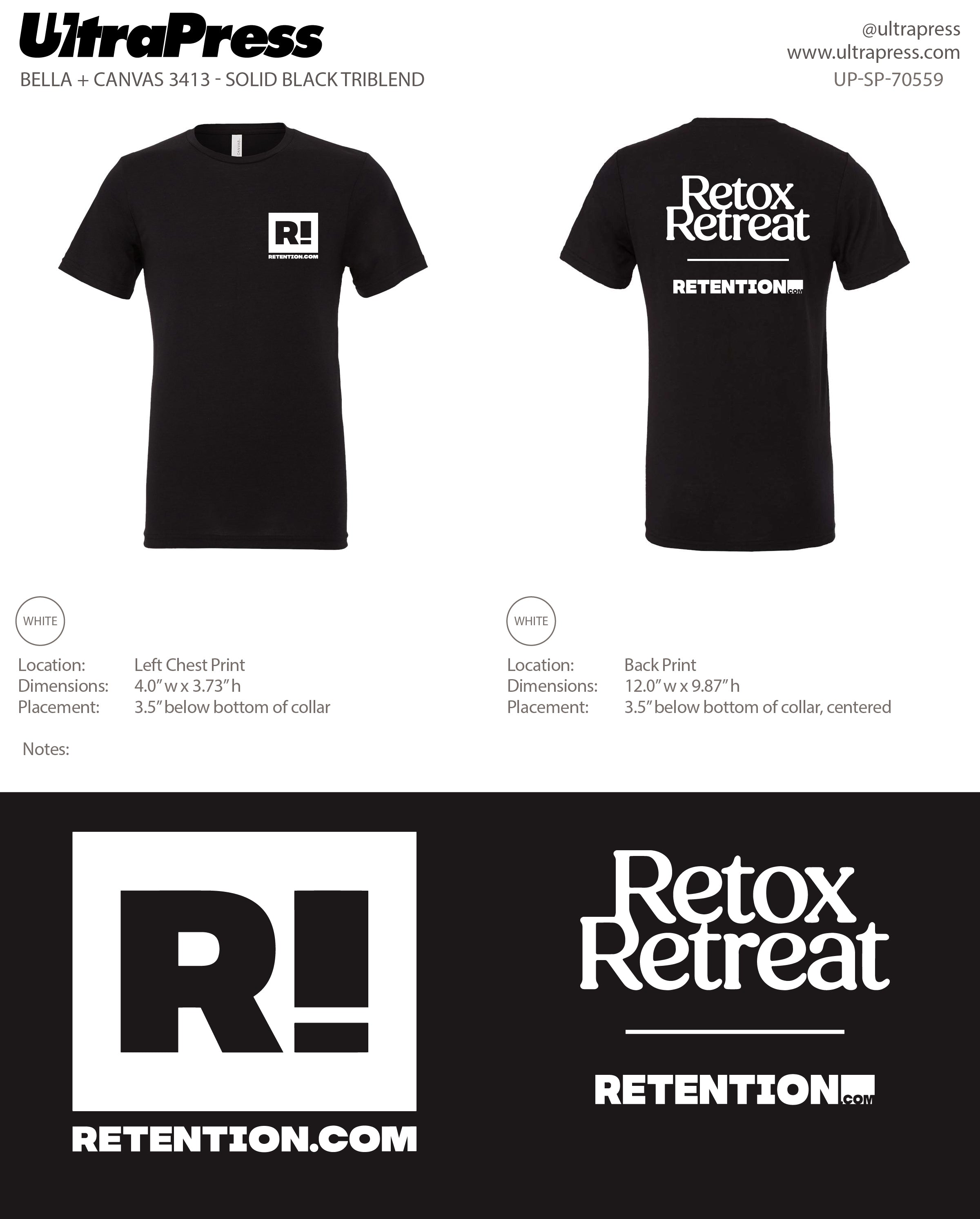 UP-SP-70559 Retox Retention - Ghia Burac 24 Min Qty (Bulk)