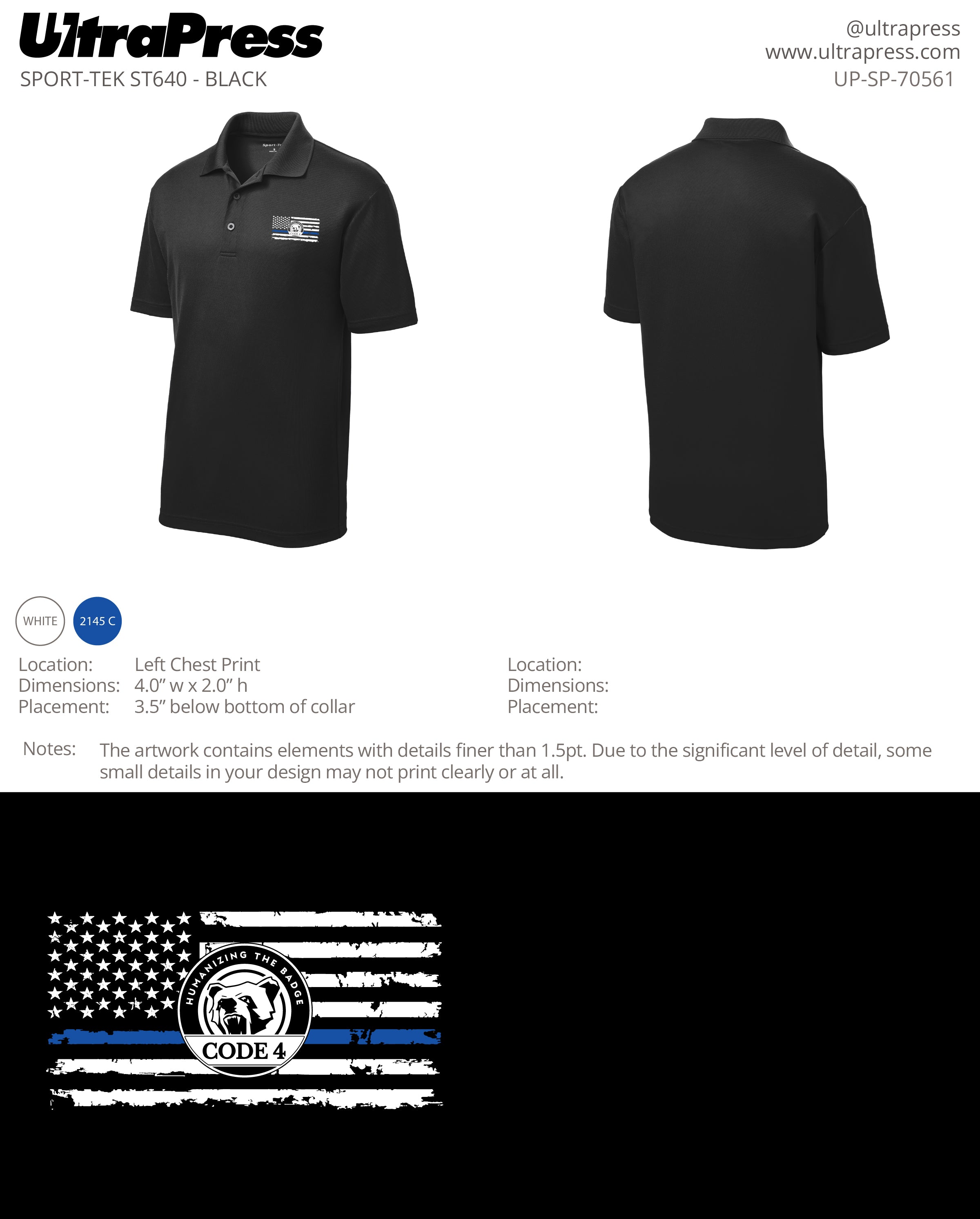 UP-SP-70561 Humanizing The Badge - Ivan Sarabia 72 Min Qty (Bulk)