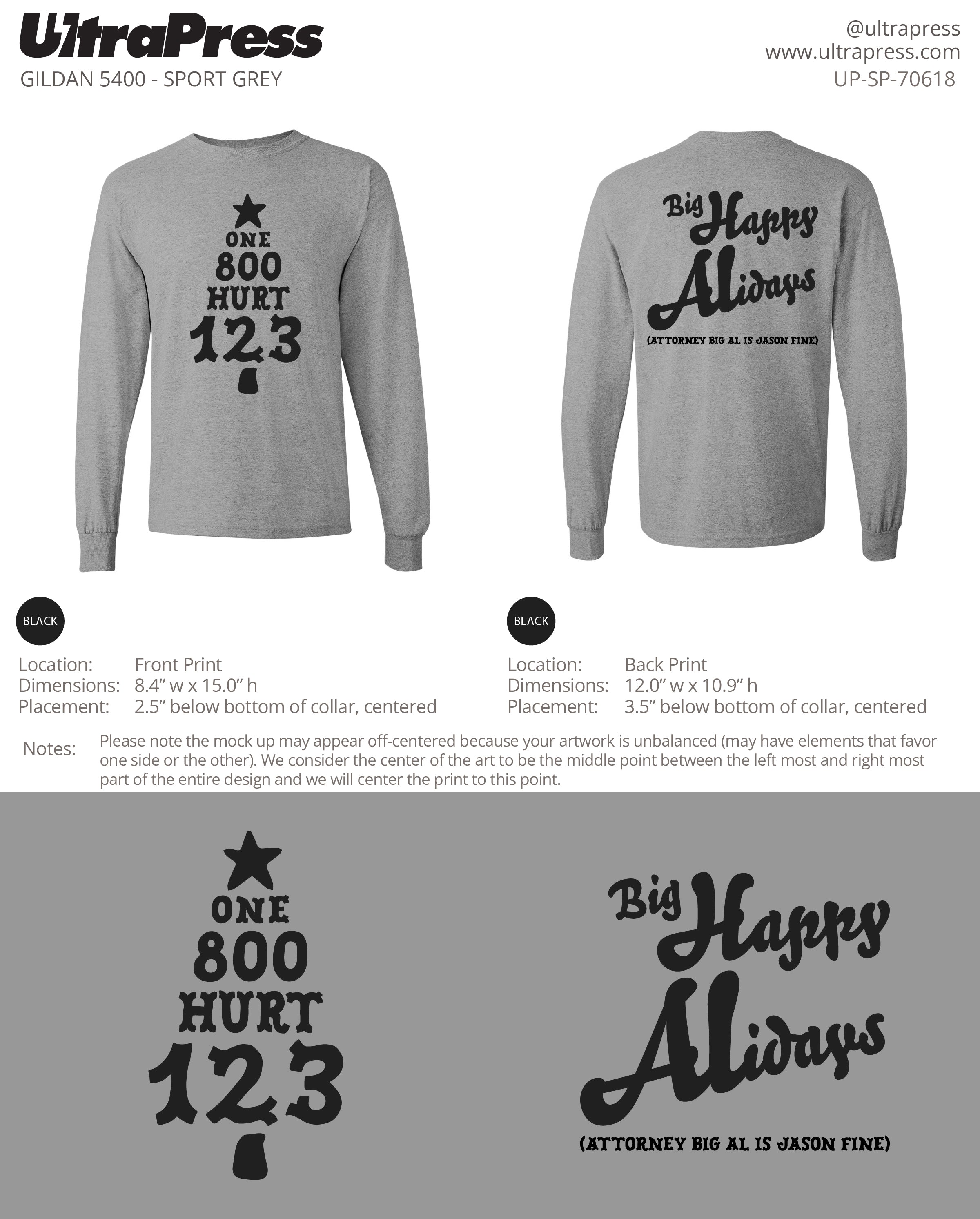 UP-SP-70618 Big Happy Alidays - Jason Fine 288 Min Qty (Bulk)