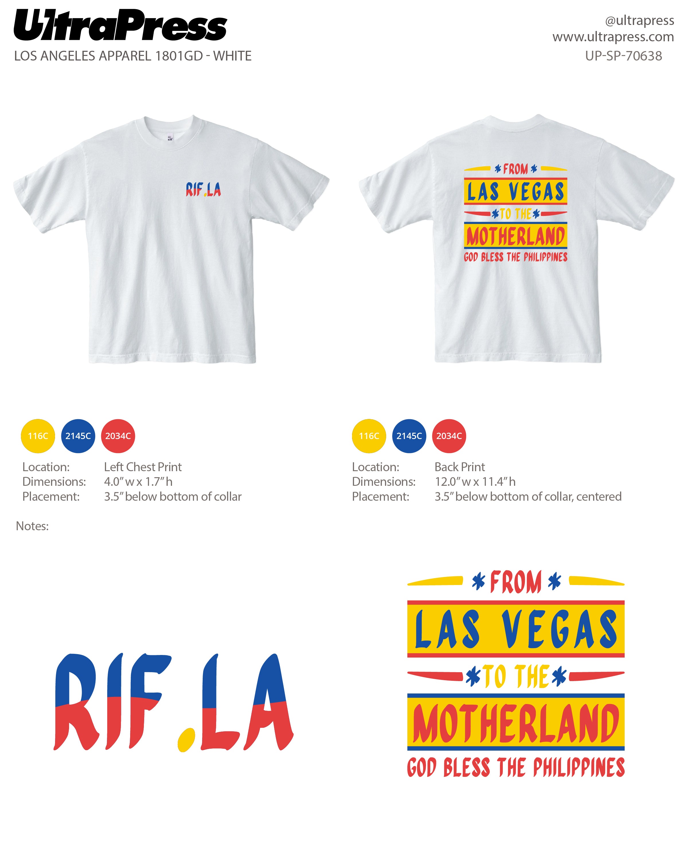 UP-SP-70638 RIF Vegas Motherland 72 Min Qty (Bulk - PRINT ONLY)