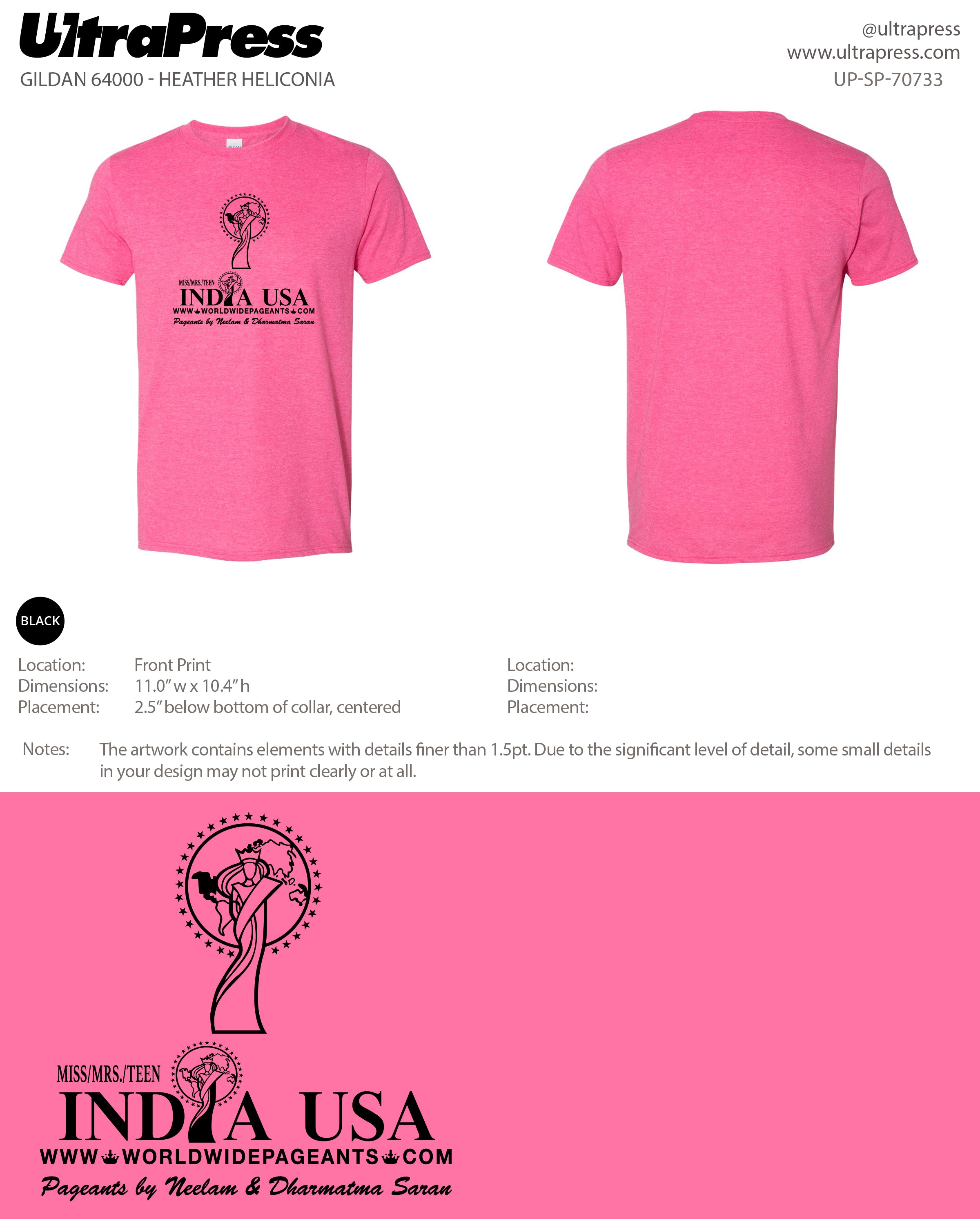 UP-SP-70733 World Wide Pageants - Shilpa Jhurani 100 Pieces Package (Bulk)