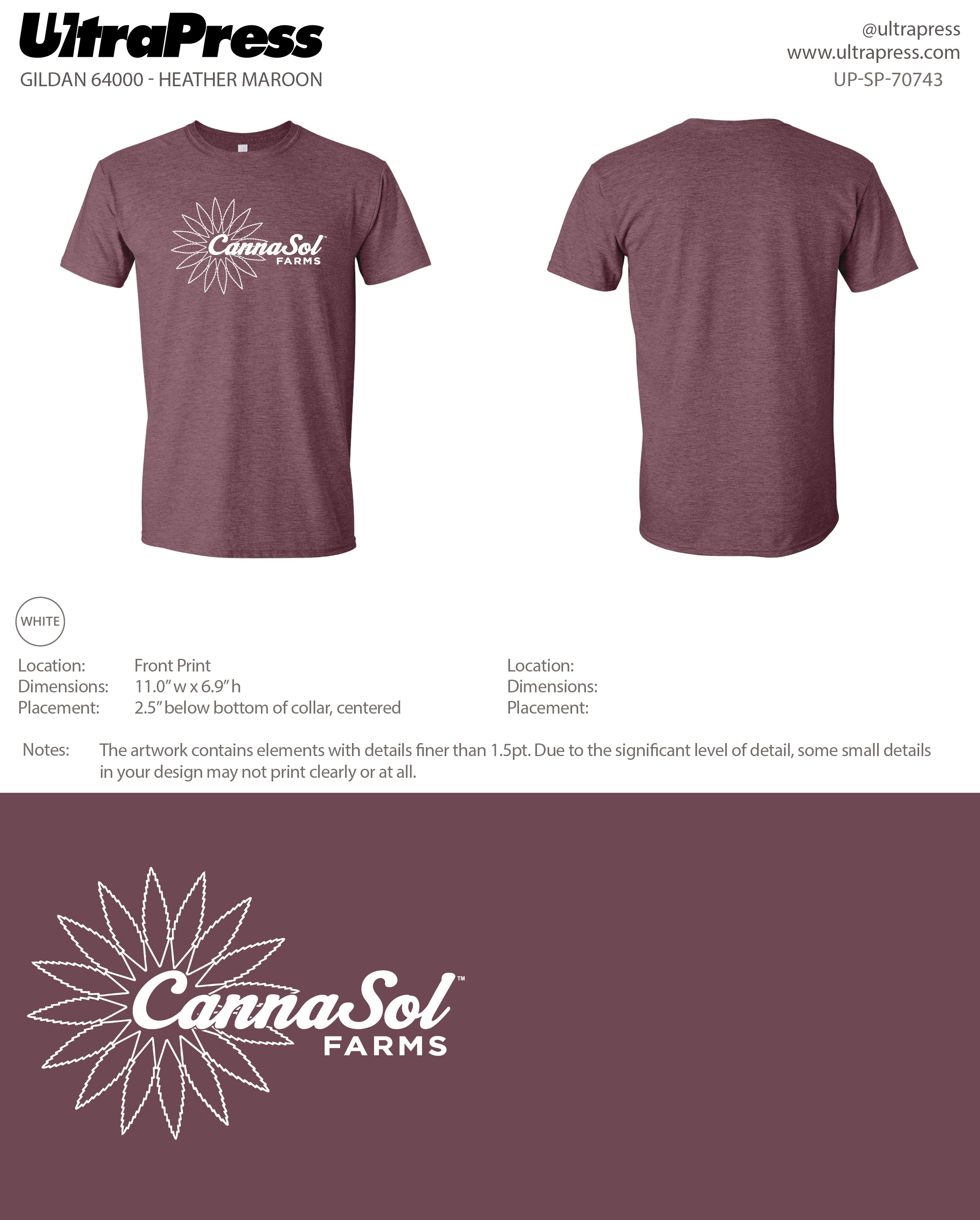 UP-SP-70743 CannaSol Farms - Sabina Boehm 100 Pieces Package (Bulk)