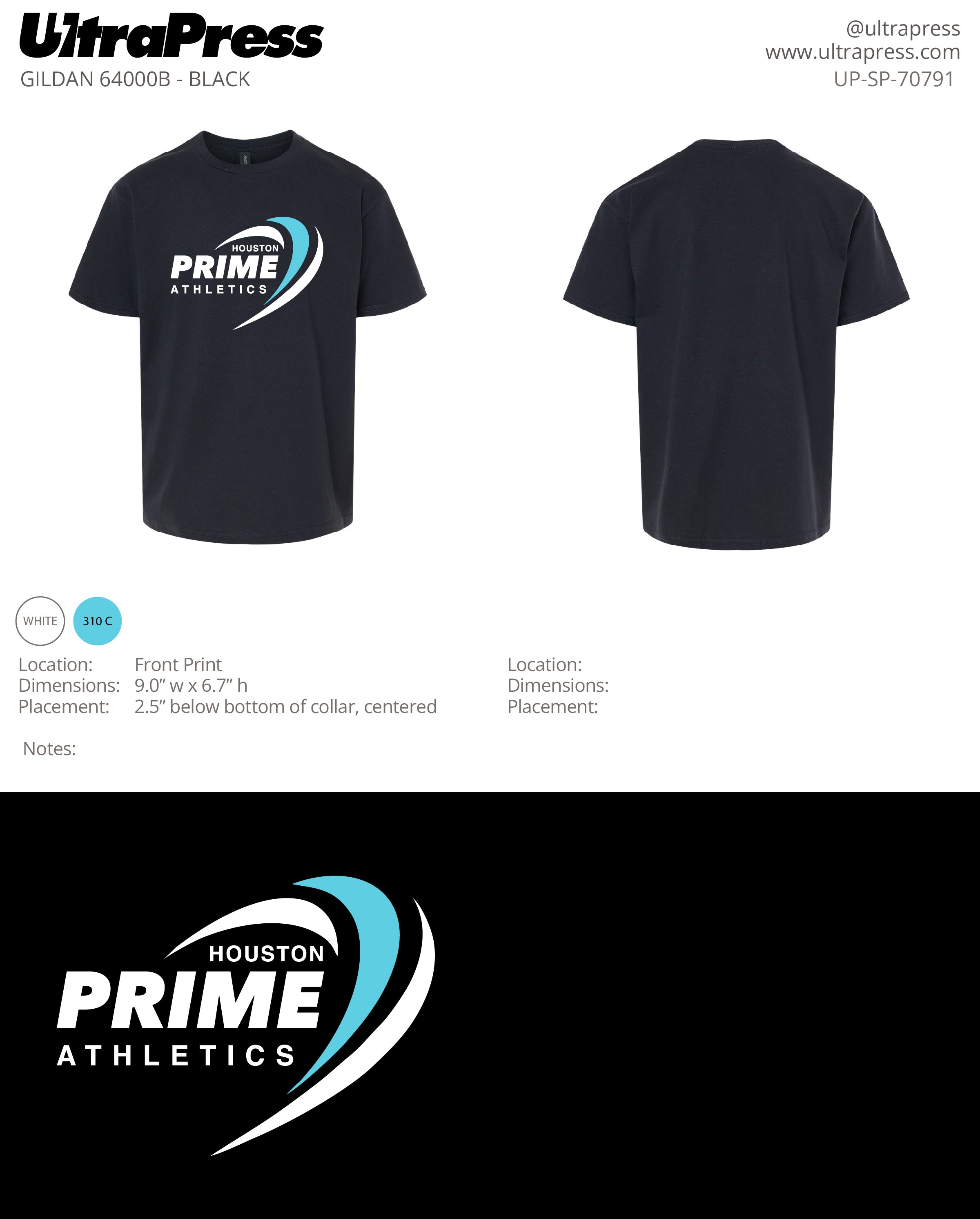 UP-SP-70791 Prime Athletics - Daniela Carbone 100 Min Qty (Bulk)