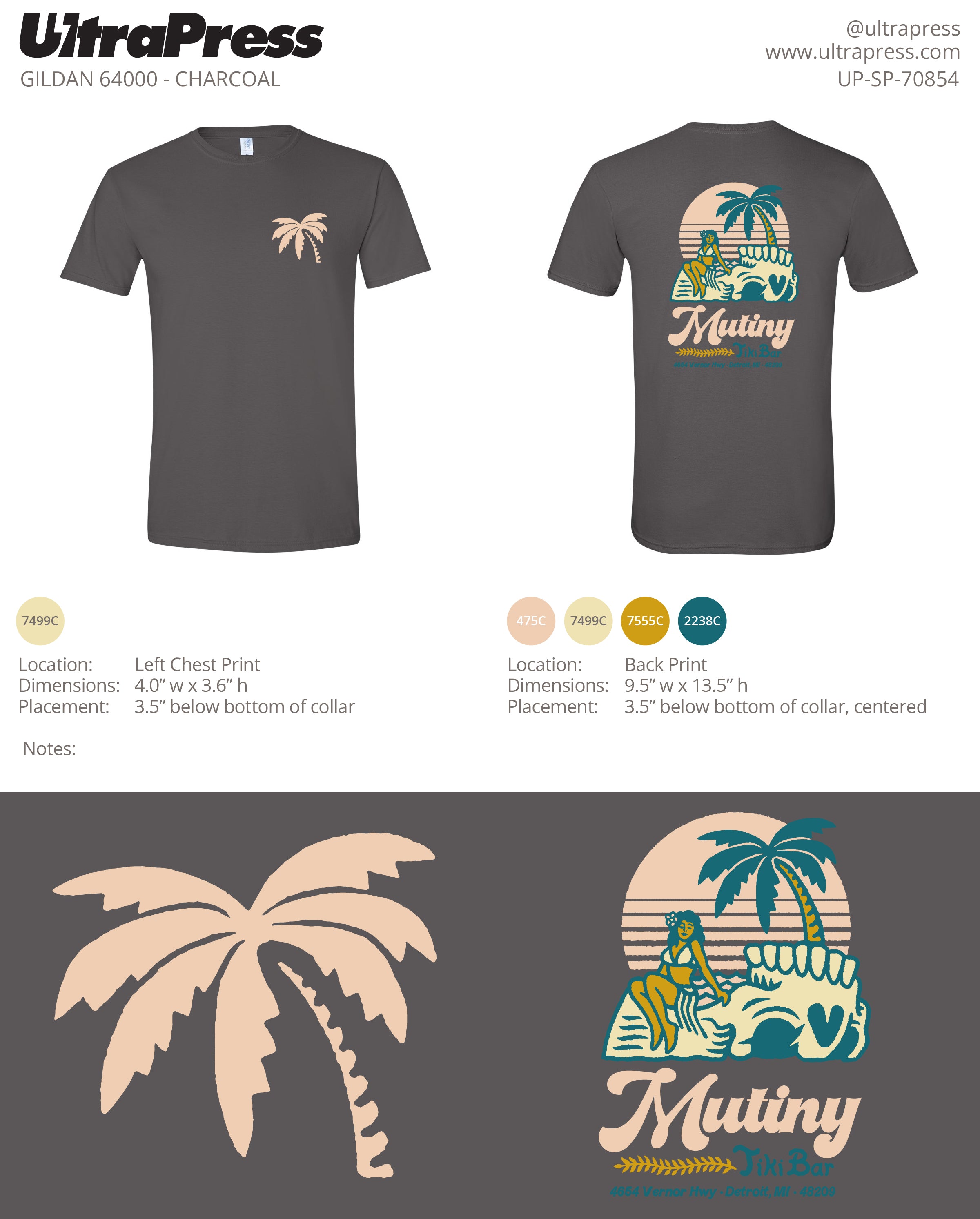 UP-SP-70854 Mutiny Tiki Bar - Dave Kwiatkowski 72 Min Qty (Bulk)