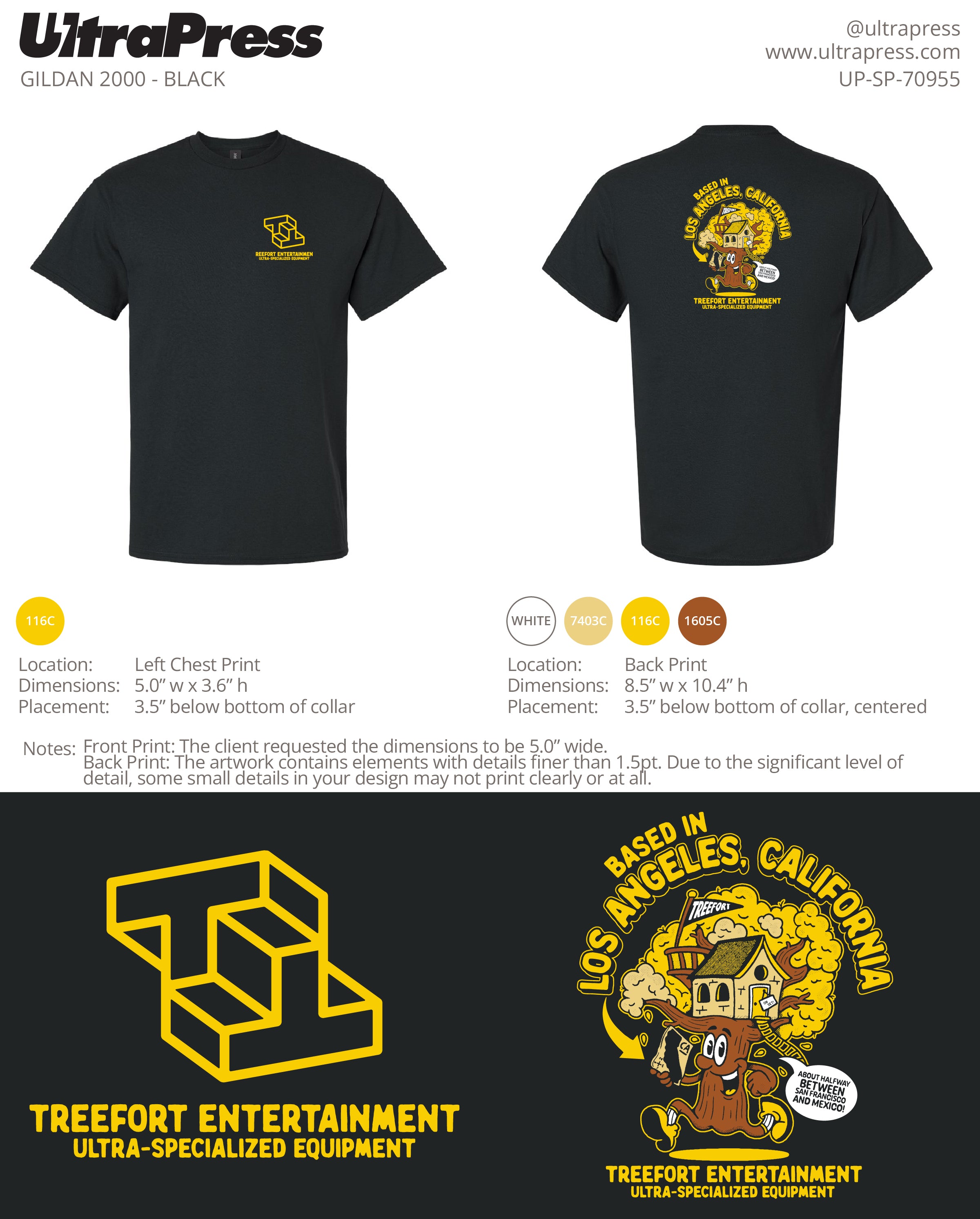 UP-SP-70955 Treefort Entertainment - Carly Frondell 1000 Min Qty (Bulk)