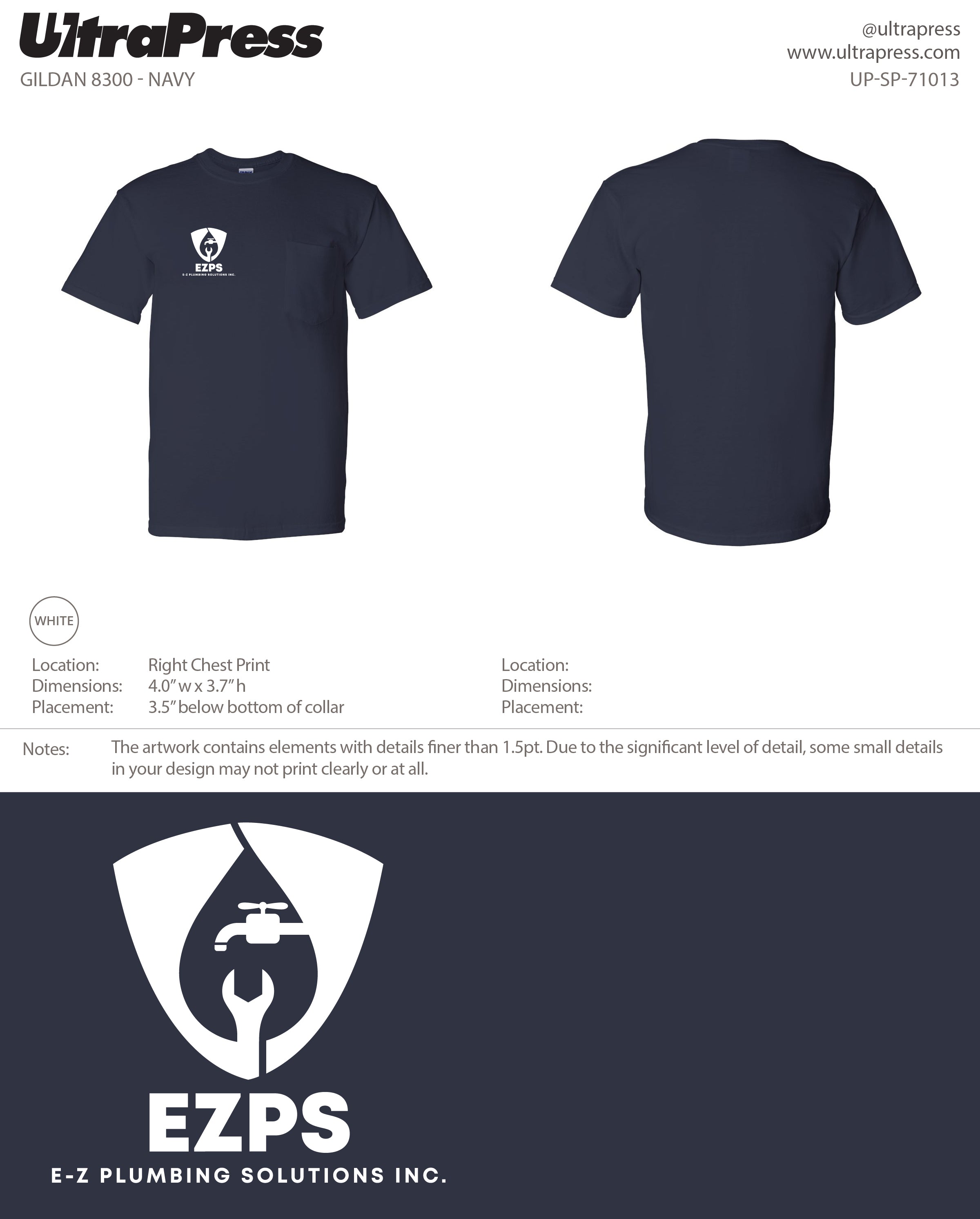 UP-SP-71013 EZPS Plumbing - Liubovi Zaporojenco 72 Pieces Package (Bulk)