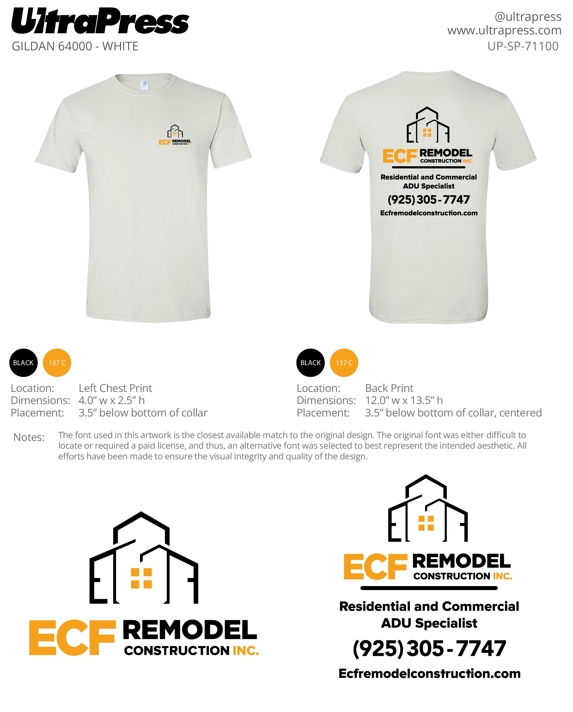 UP-SP-71100 EFC Remodel - Carlos Zavala 100 Min Qty (Bulk)