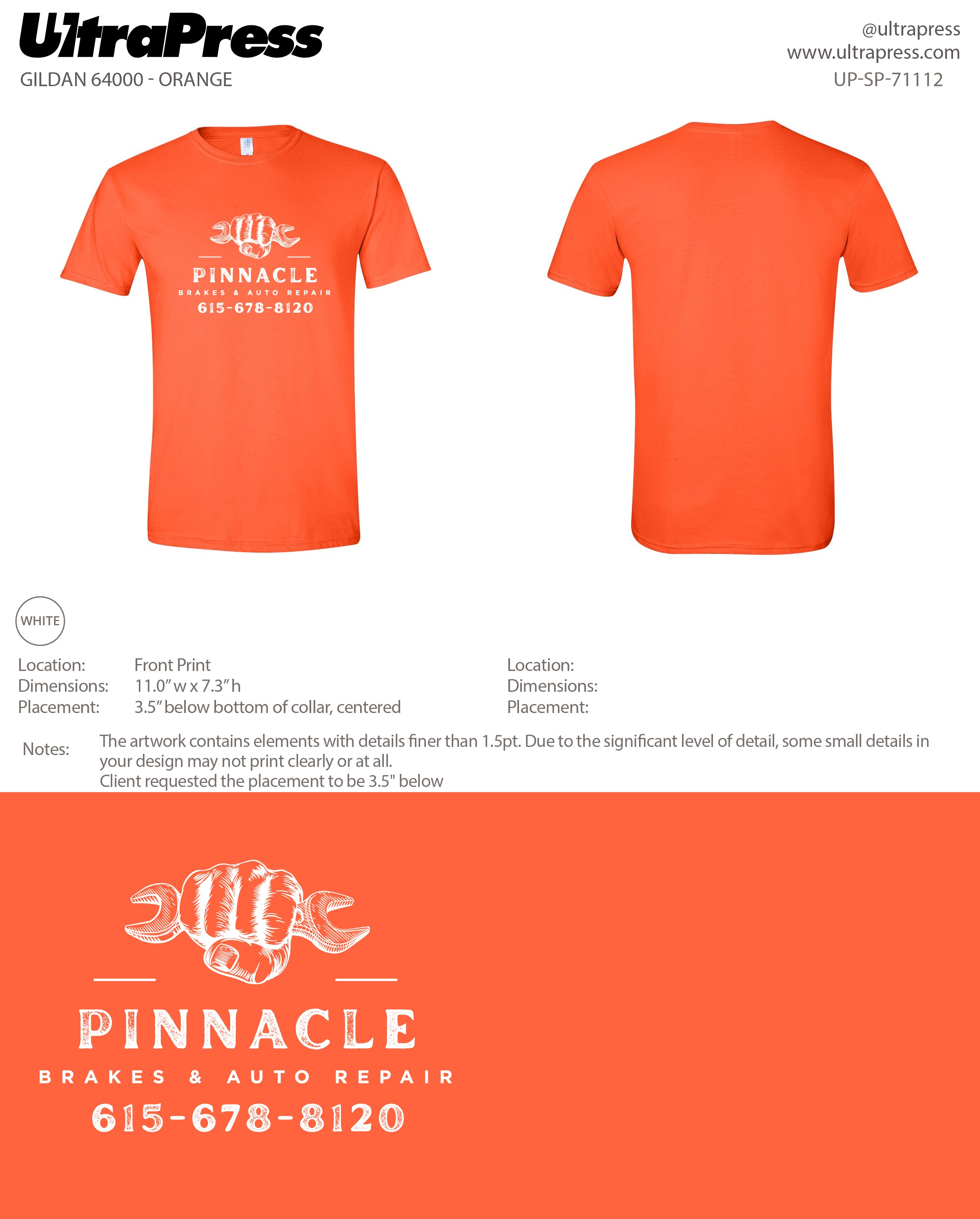 UP-SP-71112 Pinnacle - Richie Molina 100 Pieces Package (Bulk)