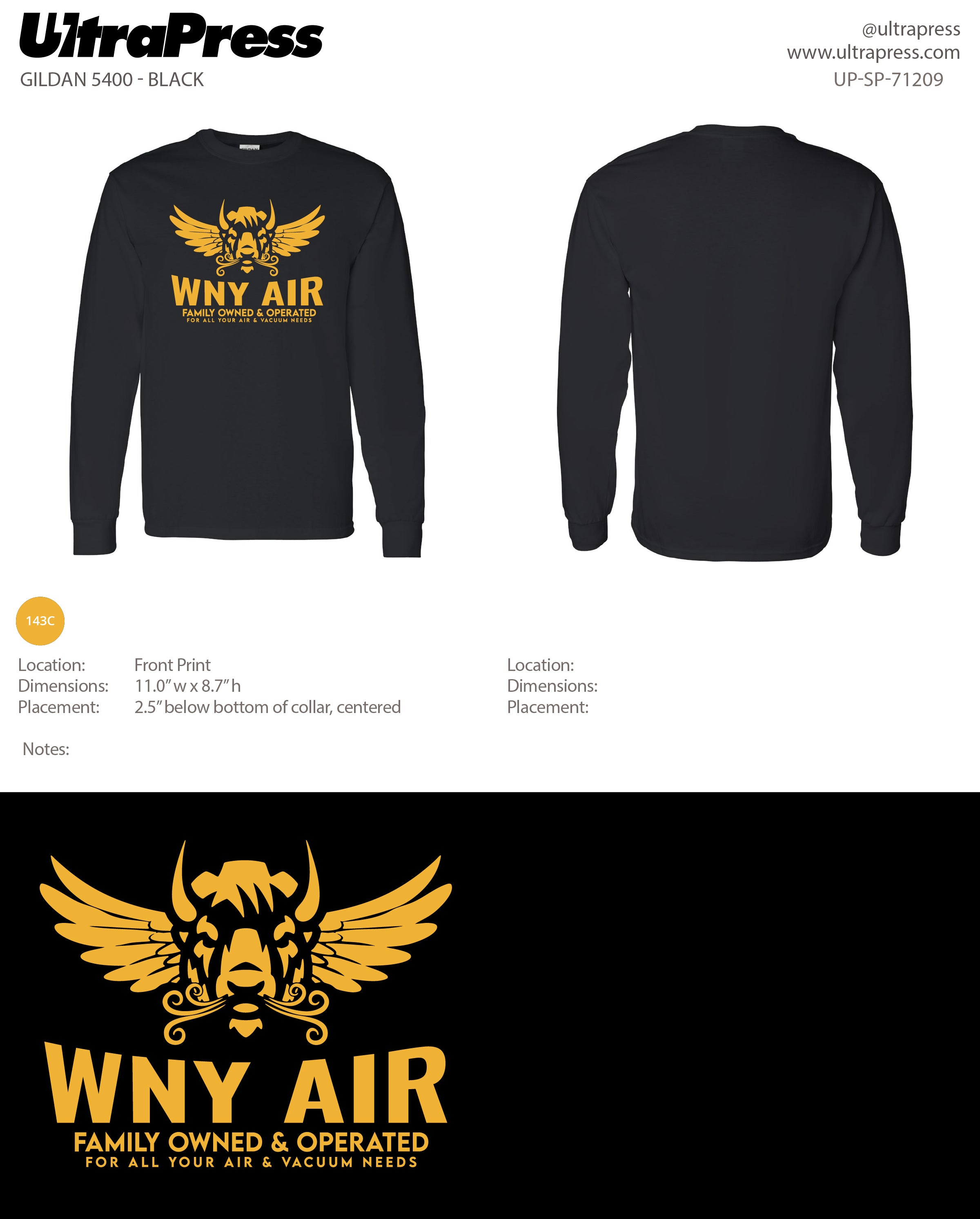 UP-SP-71209 WNY Air - Michael America 100 Pieces Package (Bulk)