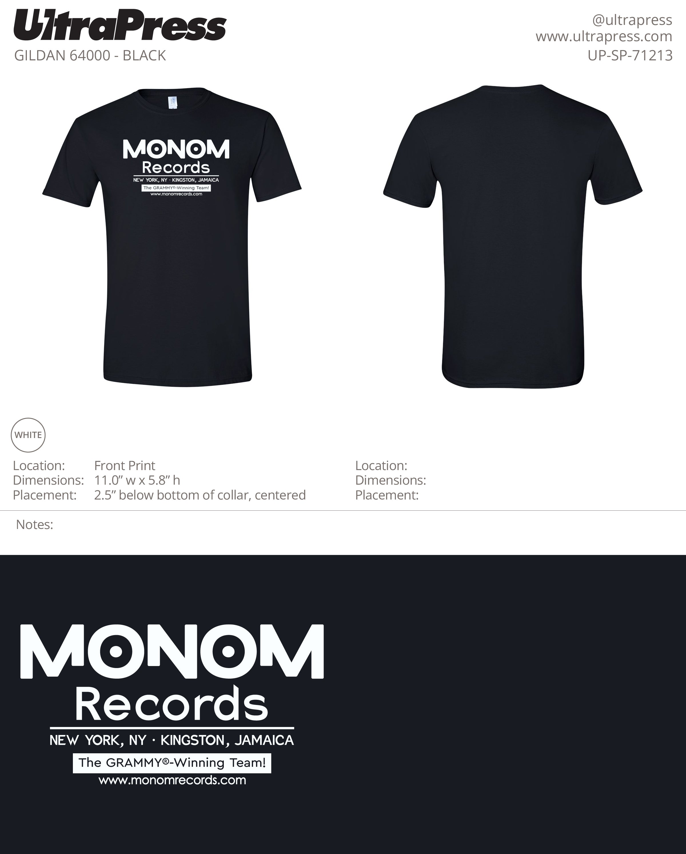 UP-SP-71213 Monom Records - Alexx Antaeus 24 Min Qty (Bulk)